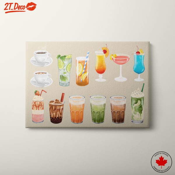 Delicious Coffee and Beverage Artwork