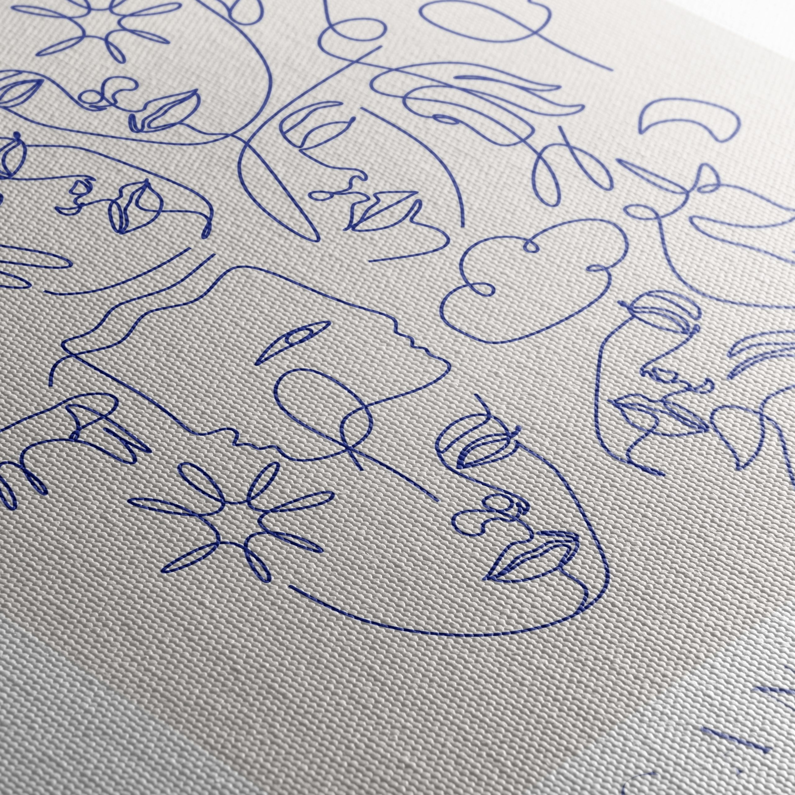 Scandinavian Style Line Art of Faces - Image 5