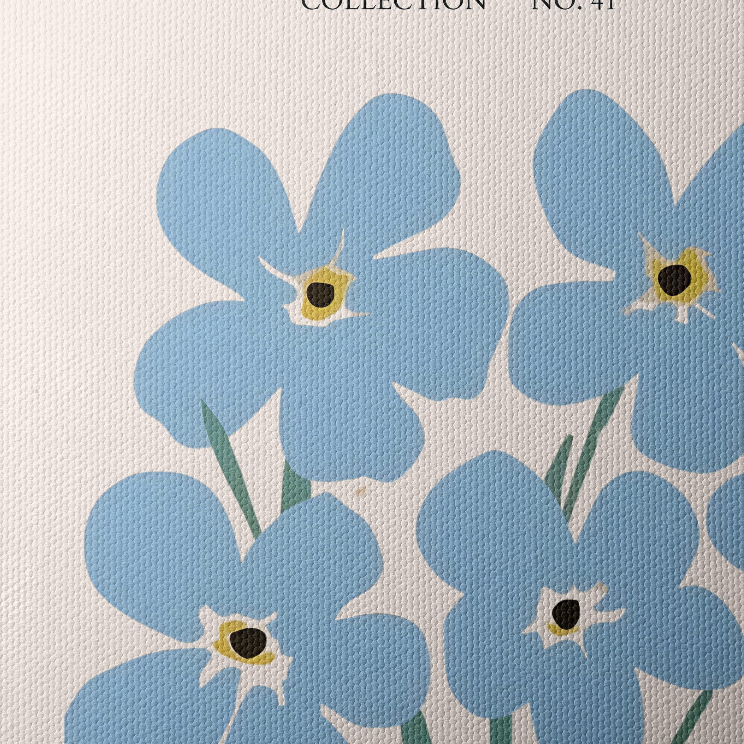 Botanical Garden Collection with Blue Flowers - Image 4