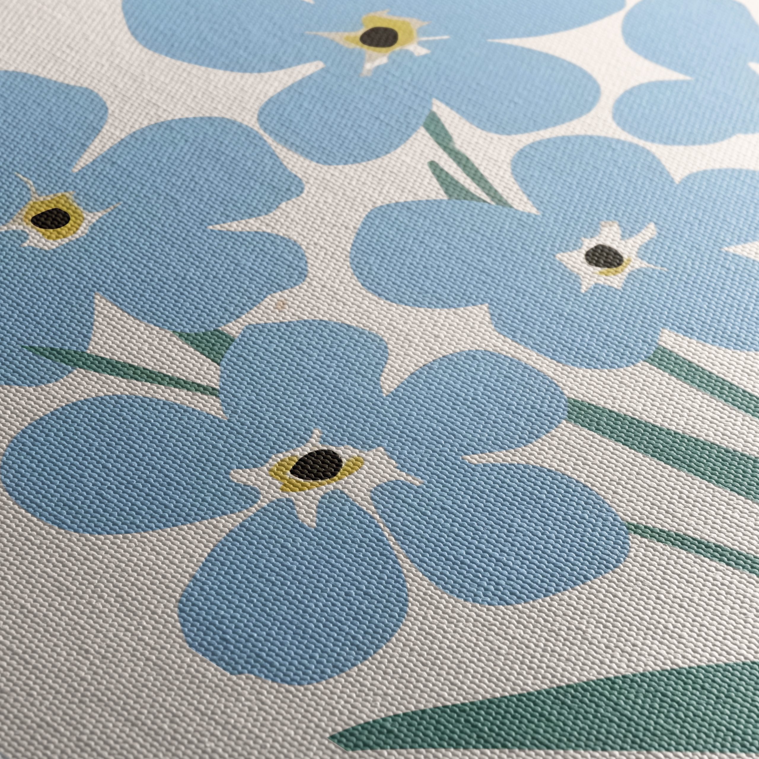 Botanical Garden Collection with Blue Flowers - Image 5
