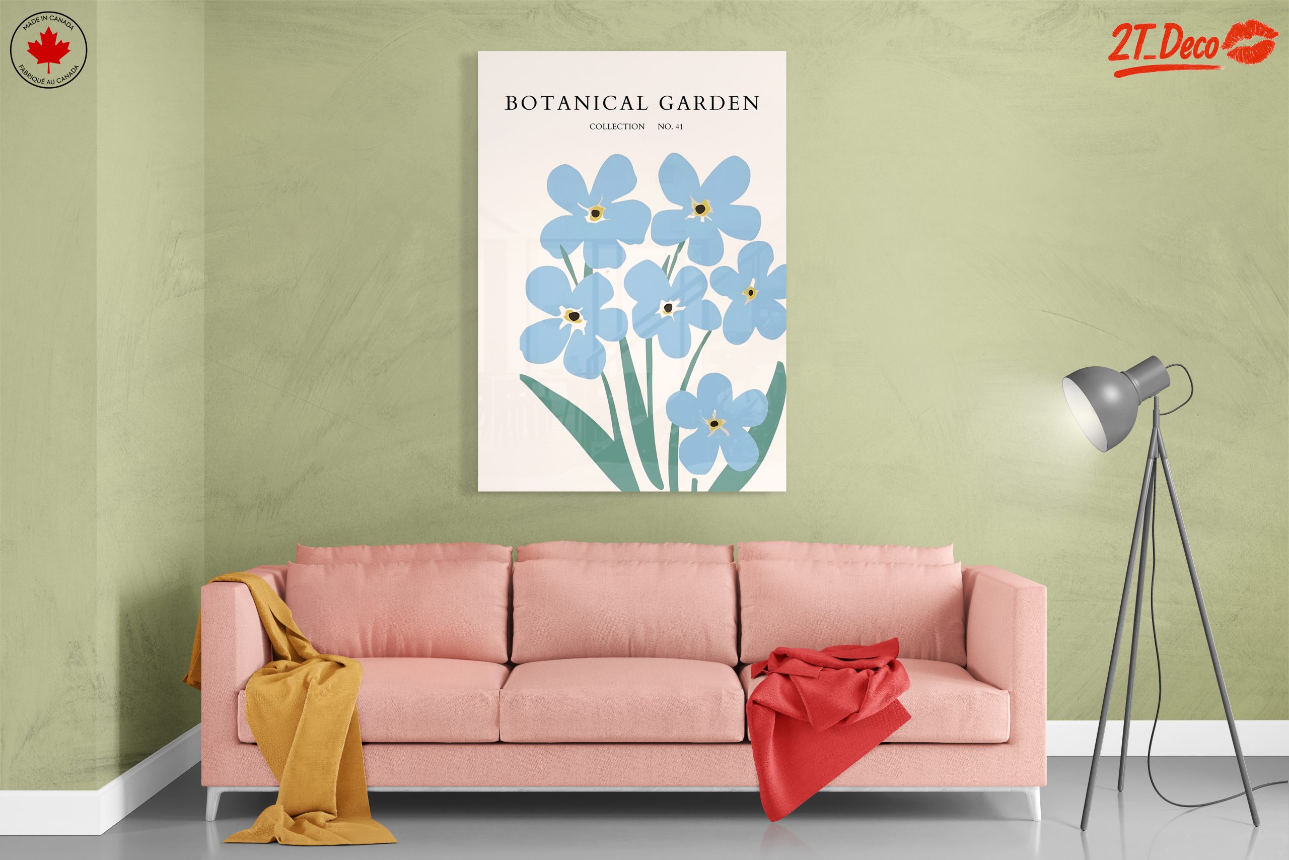 Botanical Garden Collection with Blue Flowers - Image 7