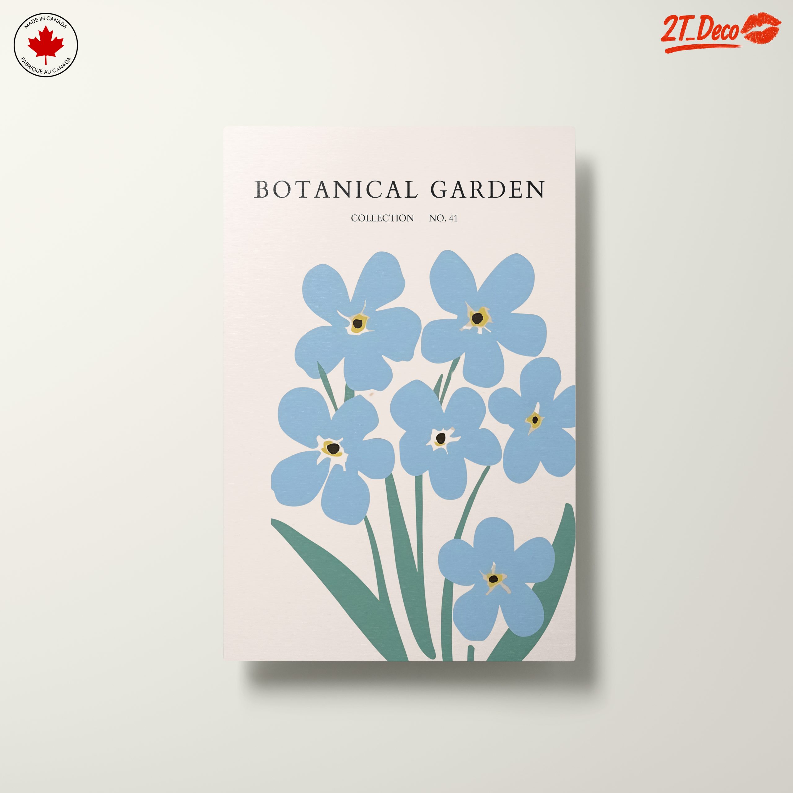 Botanical Garden Collection with Blue Flowers - Image 10