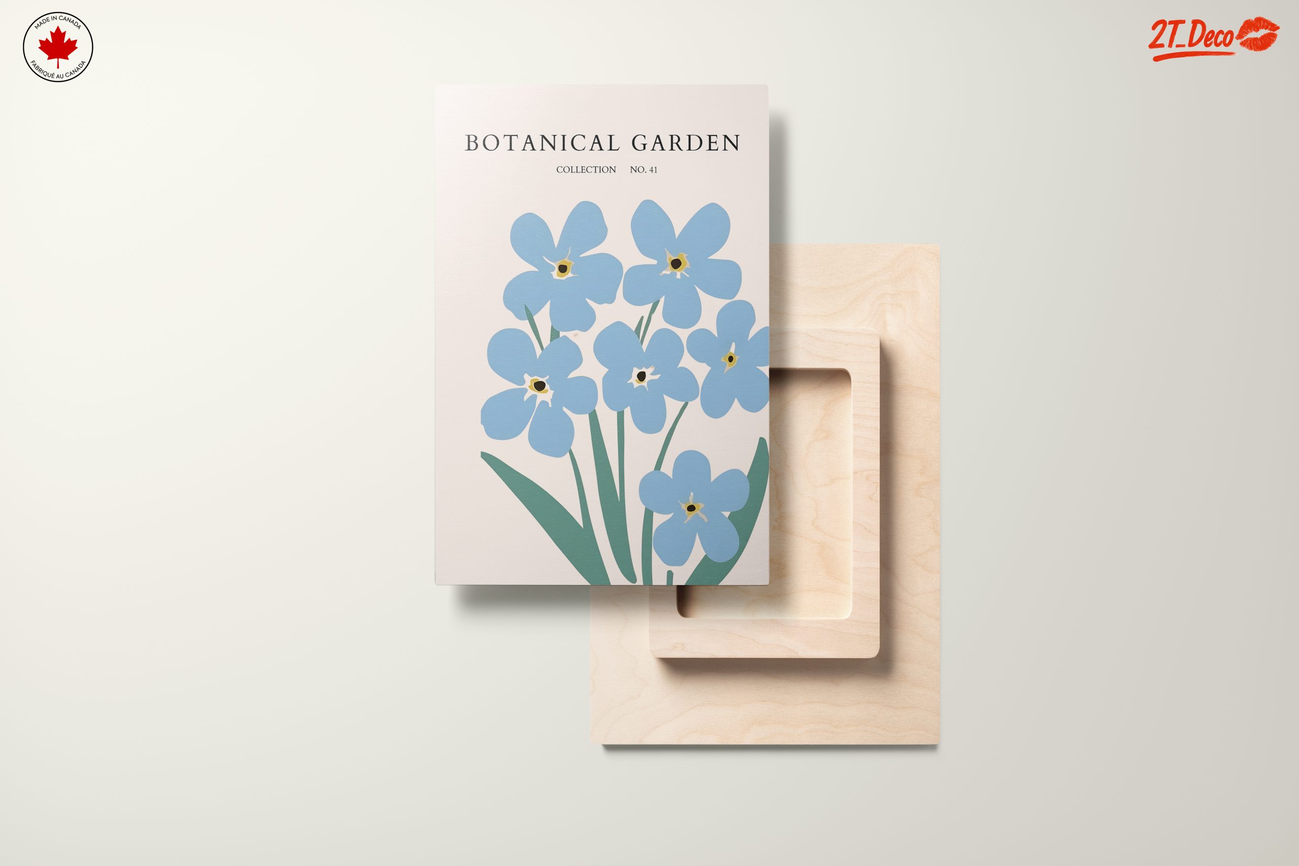 Botanical Garden Collection with Blue Flowers - Image 11