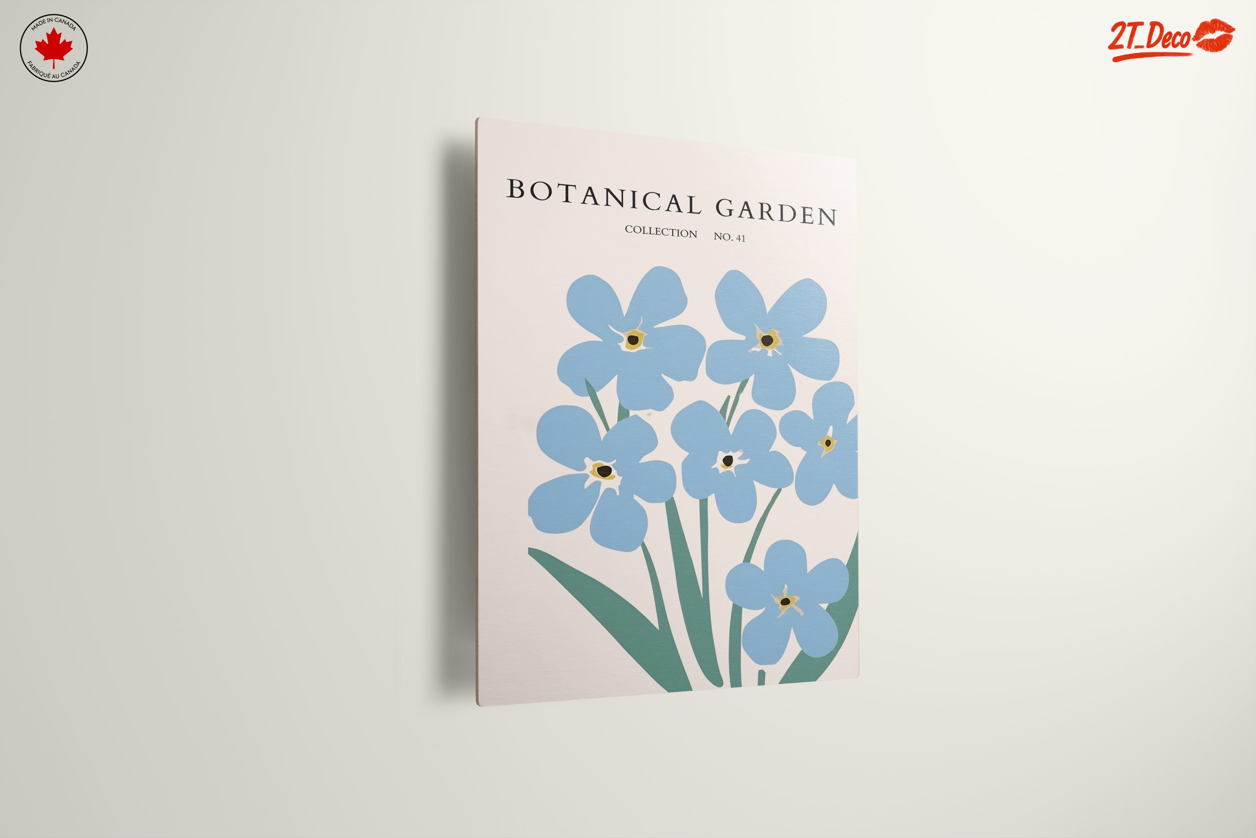 Botanical Garden Collection with Blue Flowers - Image 13
