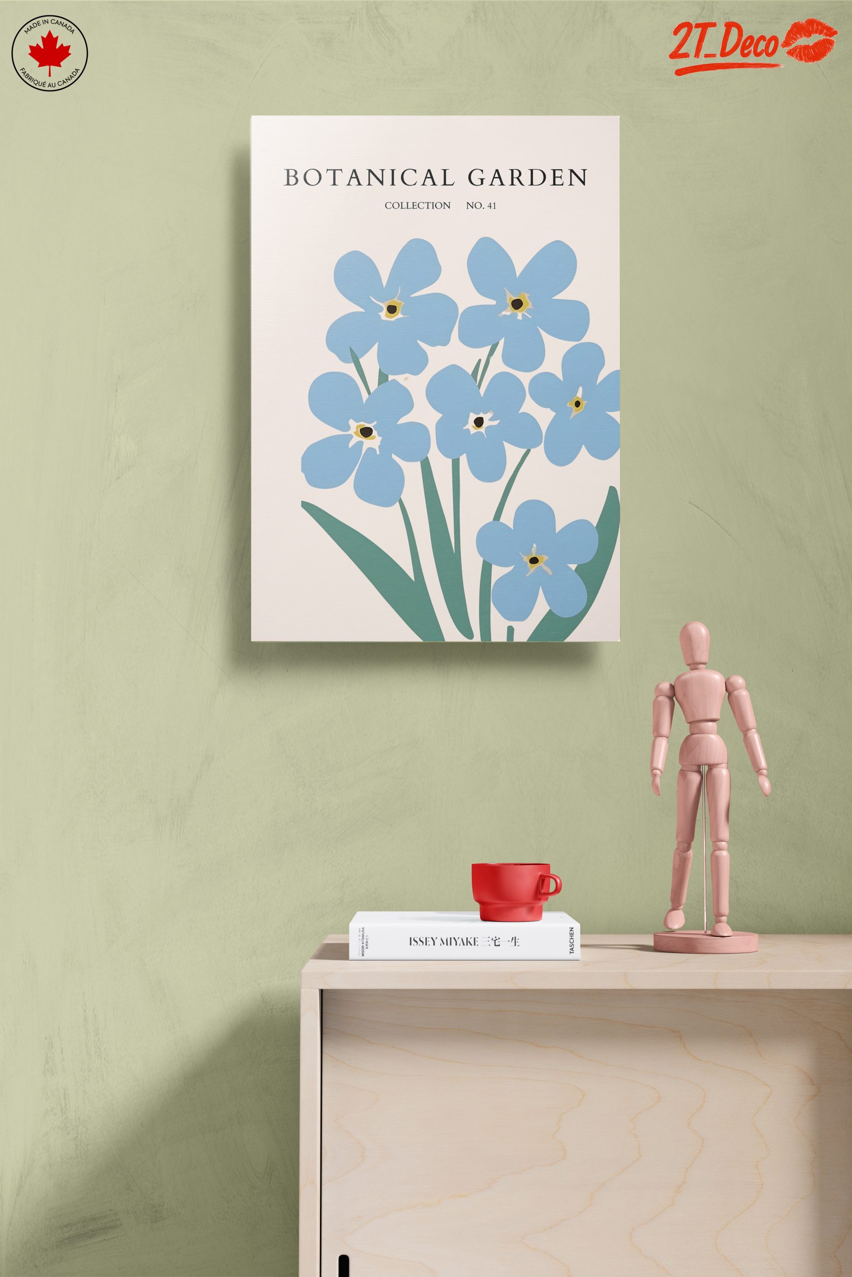 Botanical Garden Collection with Blue Flowers - Image 14