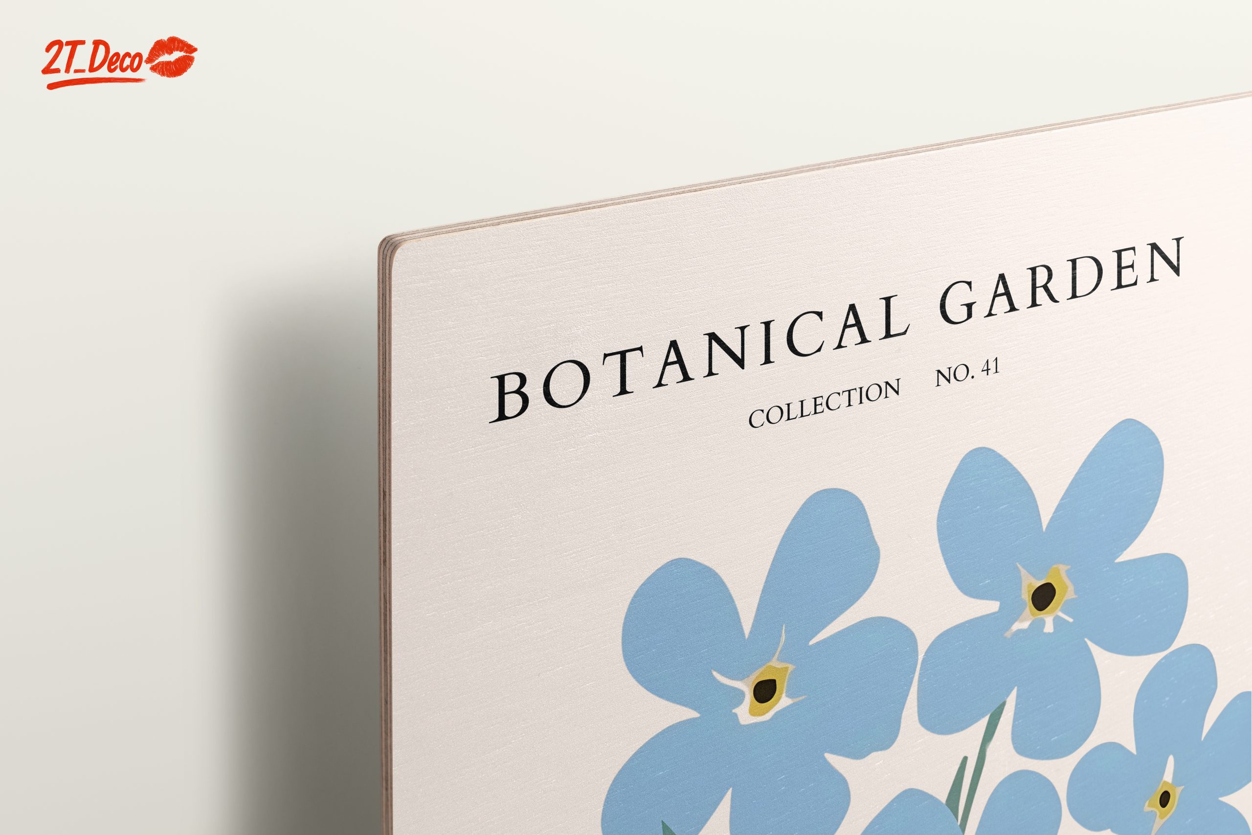 Botanical Garden Collection with Blue Flowers - Image 15