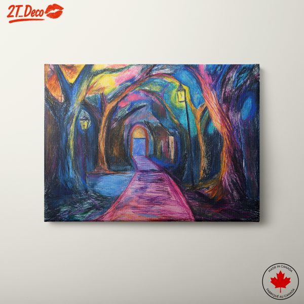 Colorful Abstract Pathway Art 2