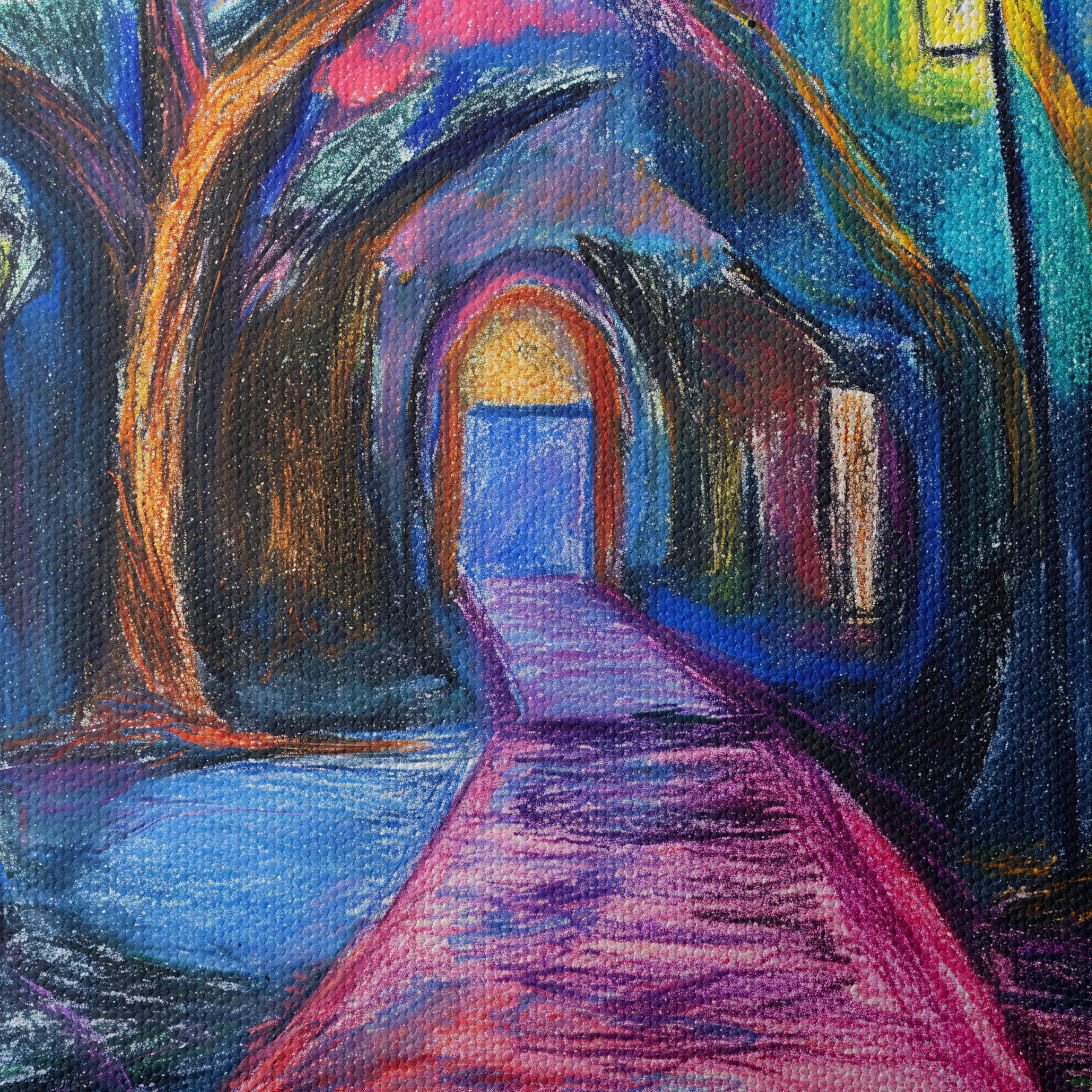 Colorful Abstract Pathway Art 2 - Image 4