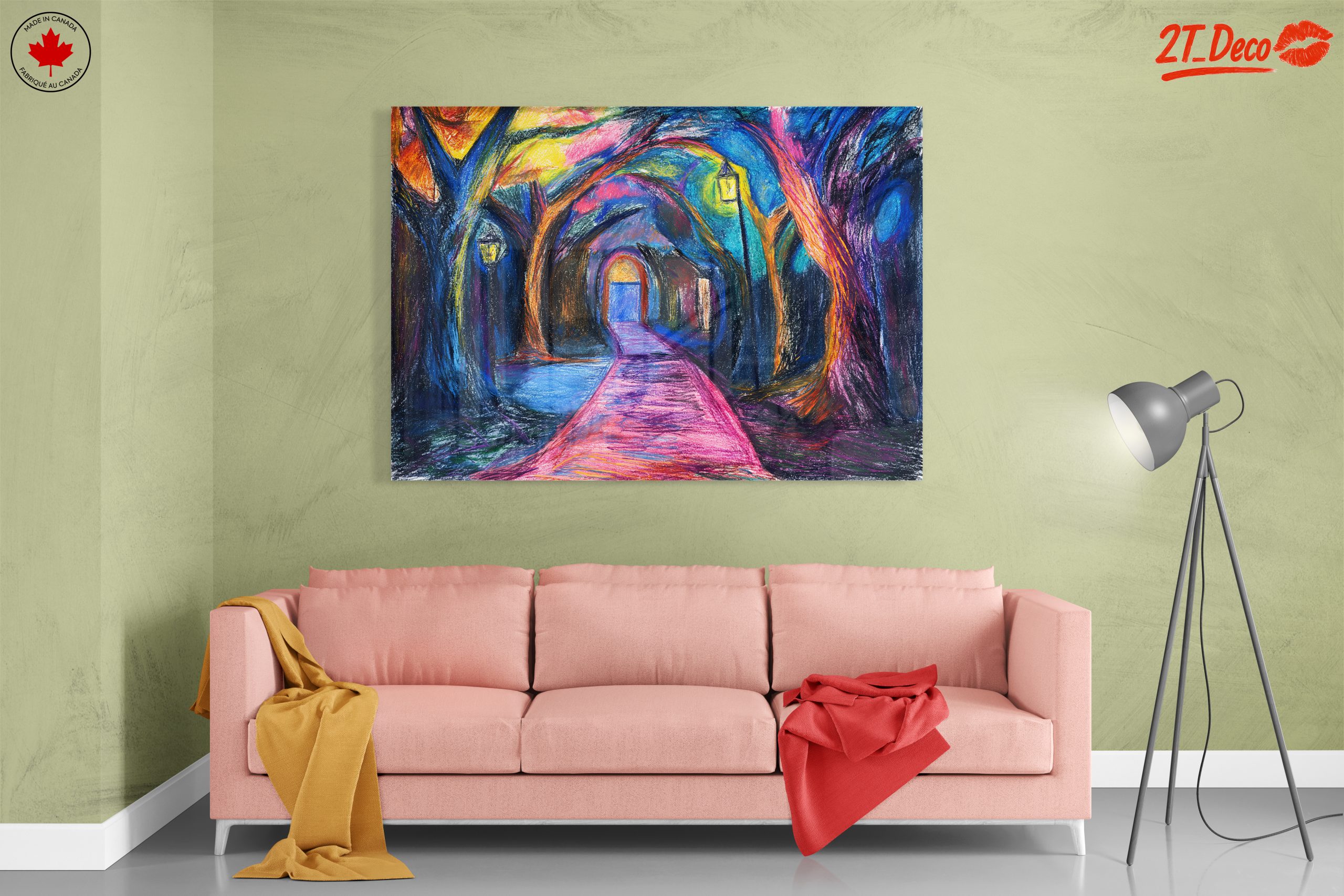 Colorful Abstract Pathway Art 2 - Image 7