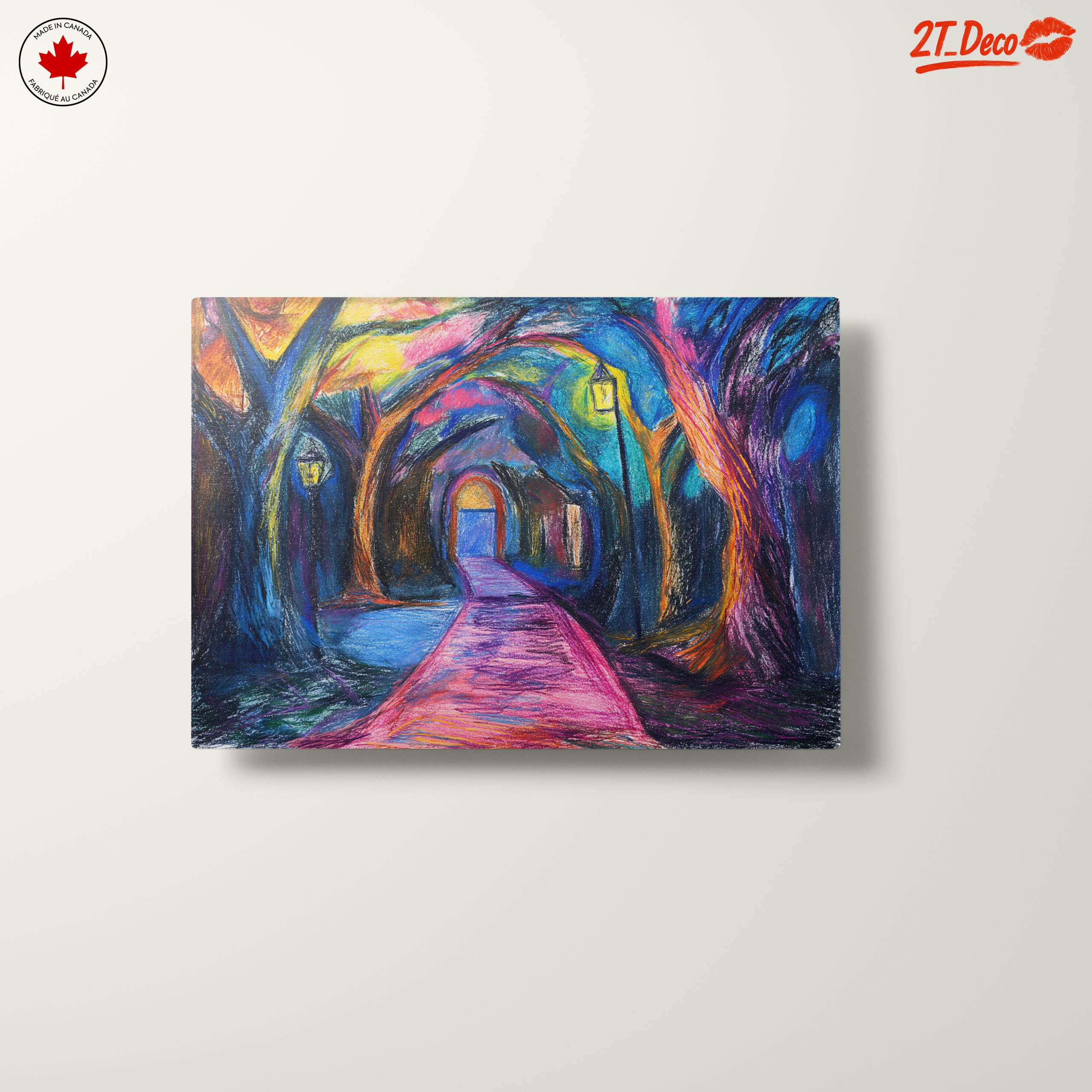 Colorful Abstract Pathway Art 2 - Image 10