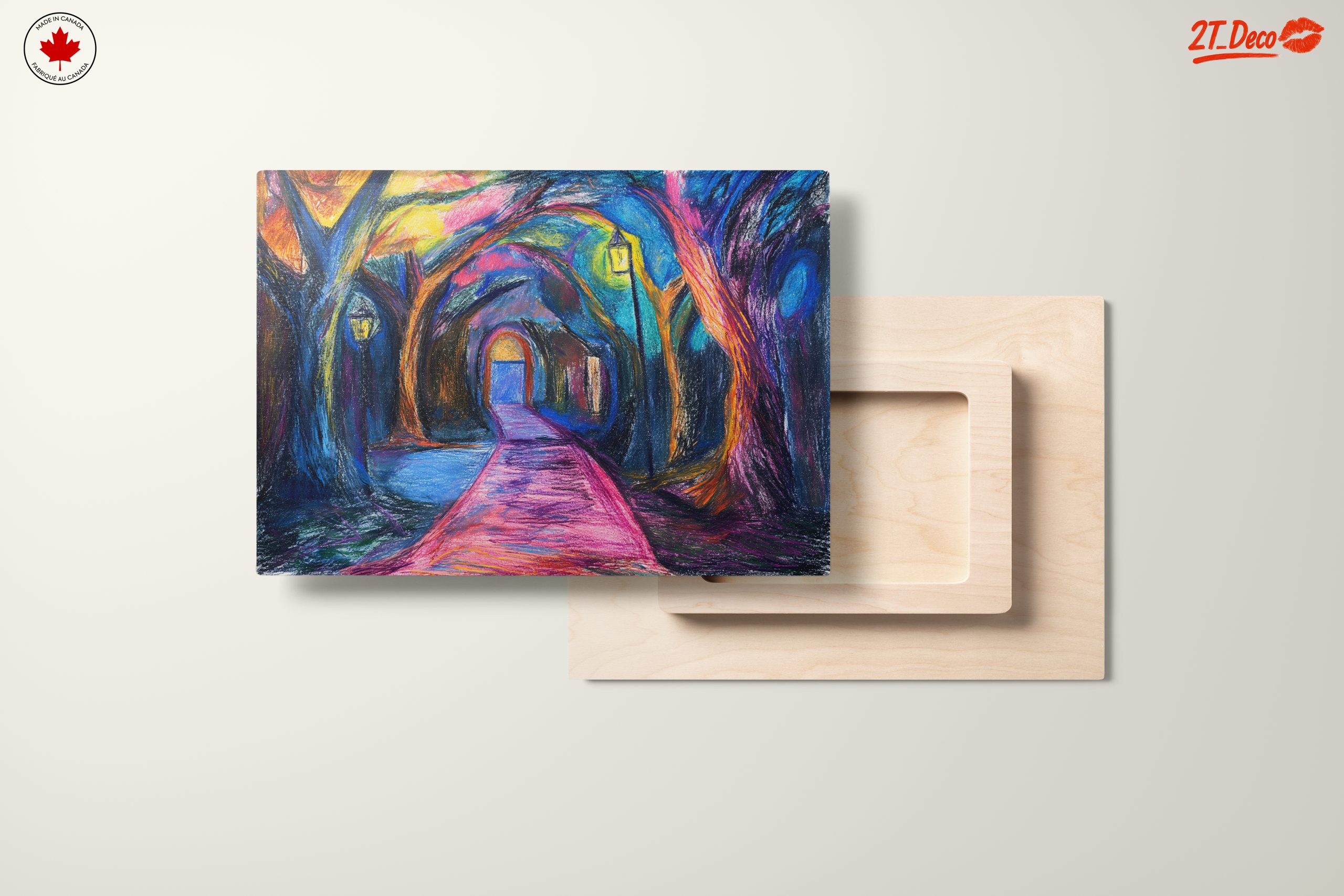Colorful Abstract Pathway Art 2 - Image 11