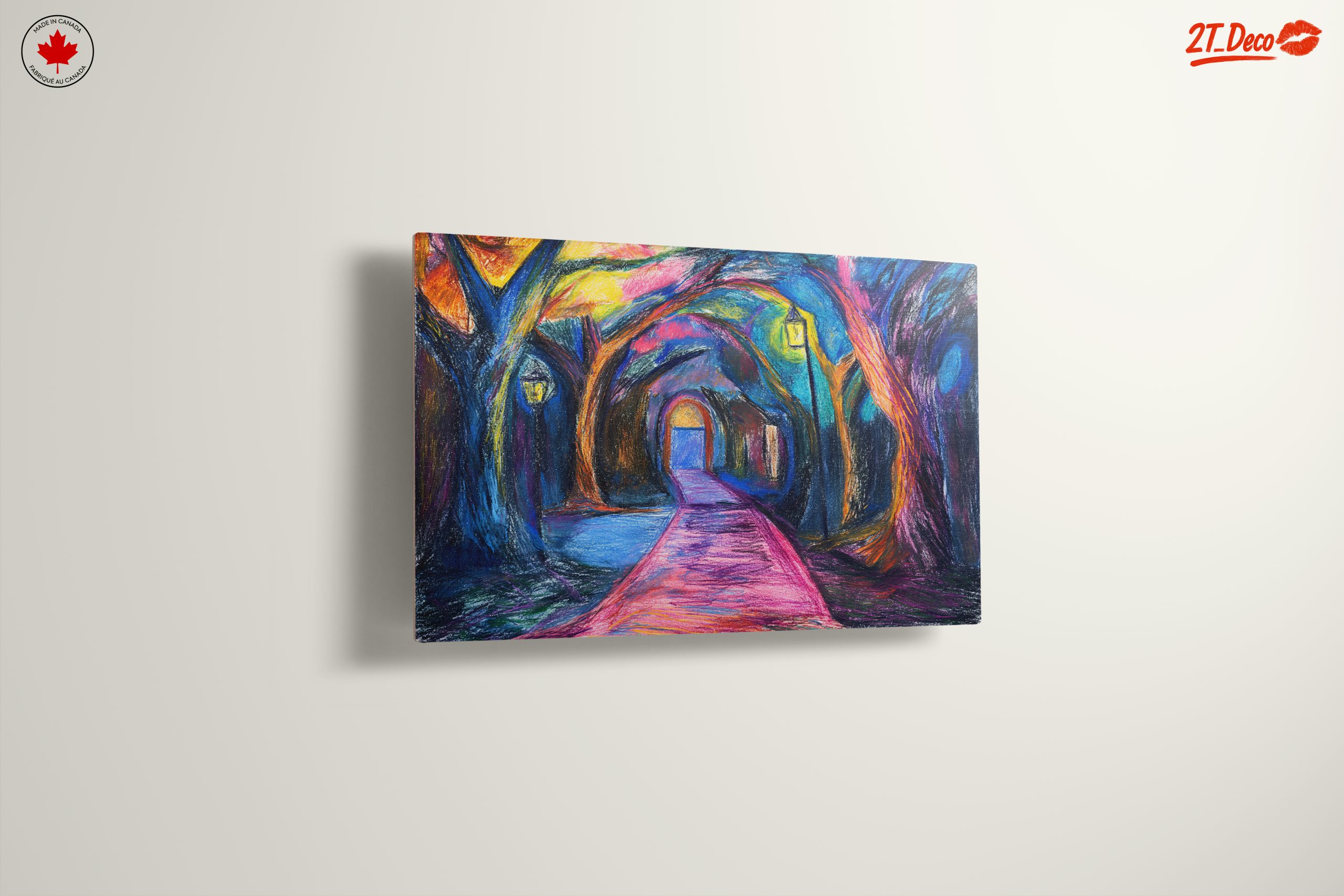 Colorful Abstract Pathway Art 2 - Image 13