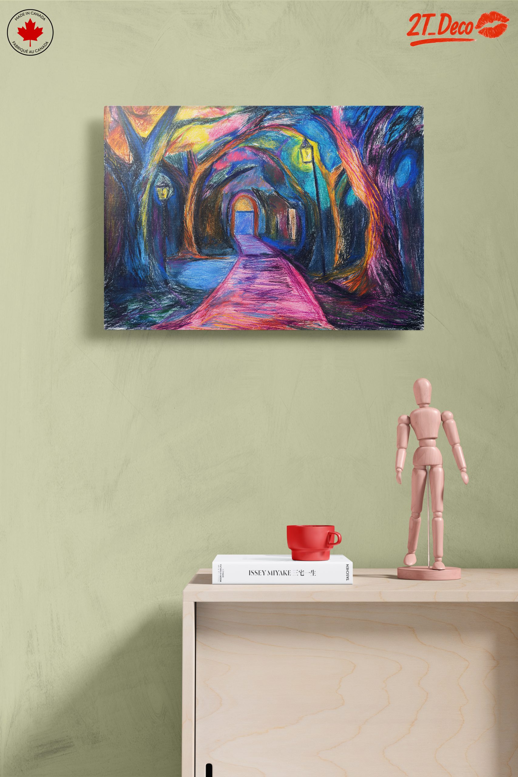 Colorful Abstract Pathway Art 2 - Image 14