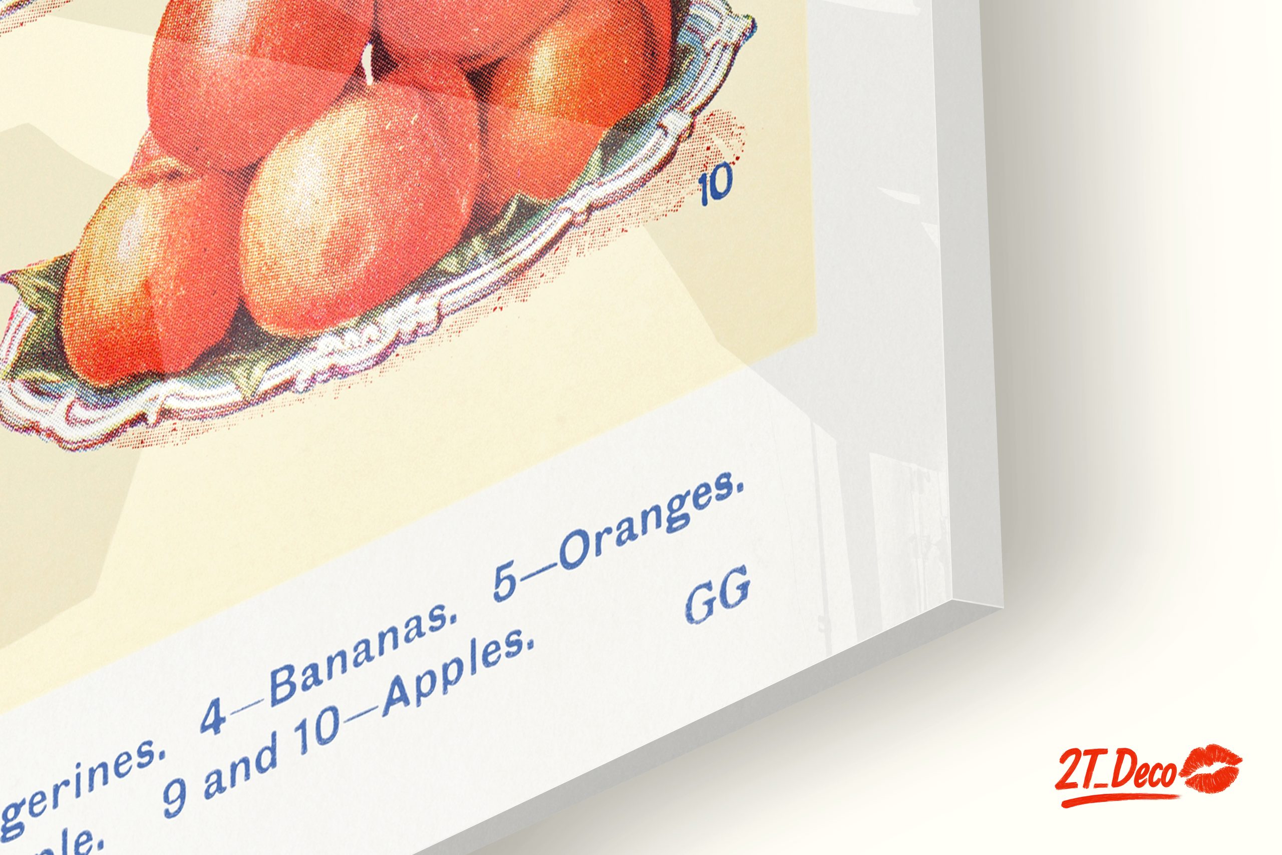 Vibrant Abstract Fruit Art for Elegant Spaces - Image 9