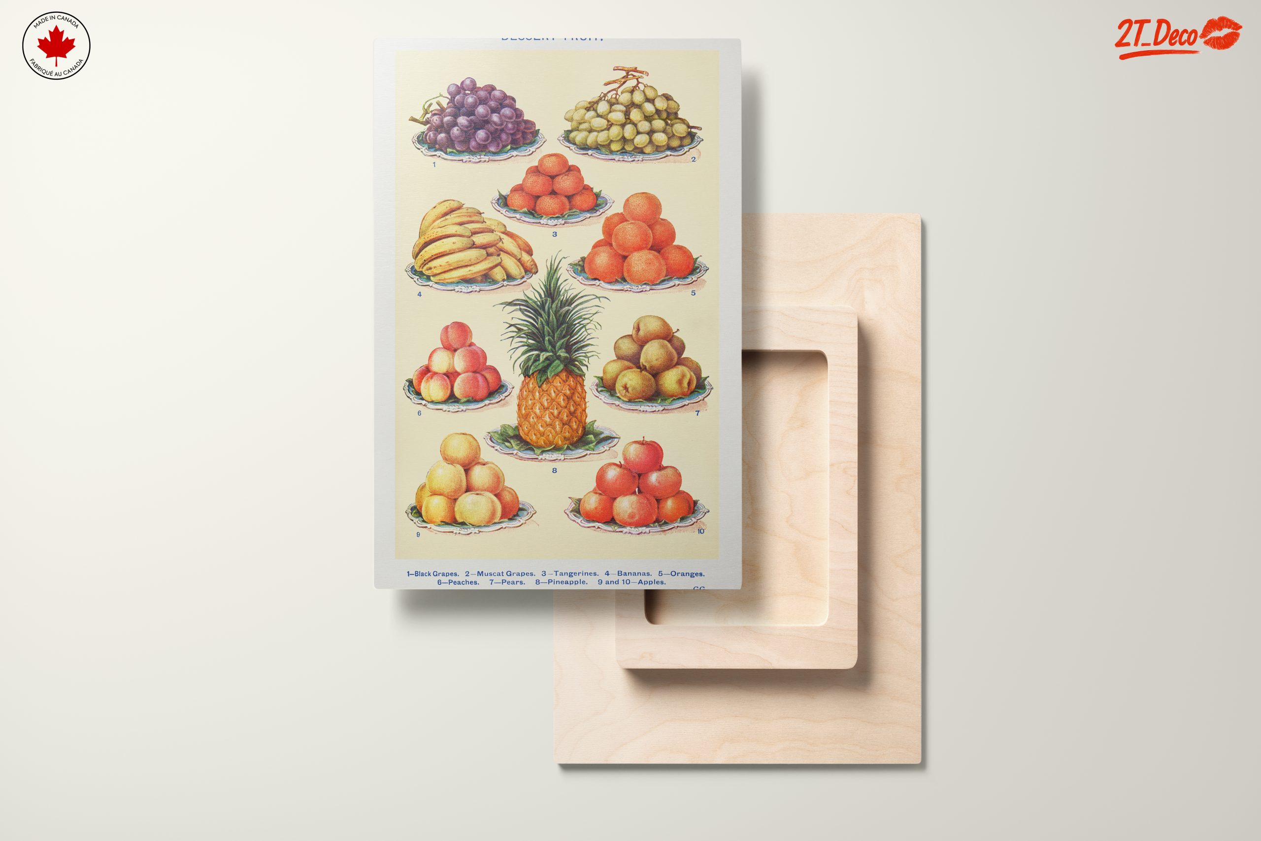 Vibrant Abstract Fruit Art for Elegant Spaces - Image 11
