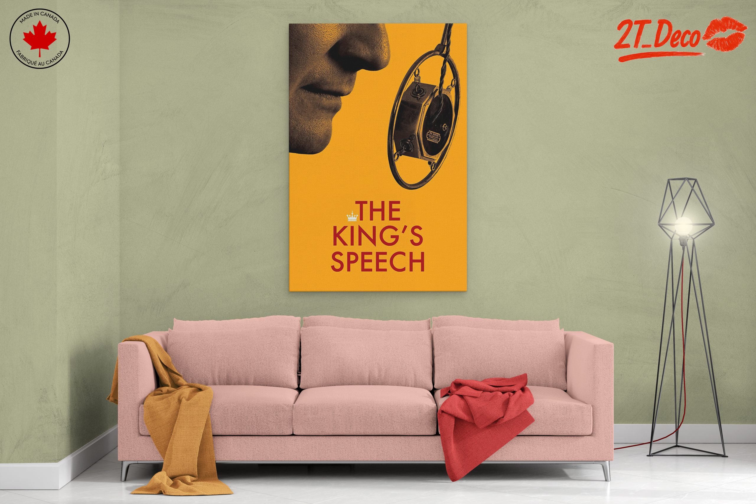 The King's Speech Movie Quote Art - Image 2