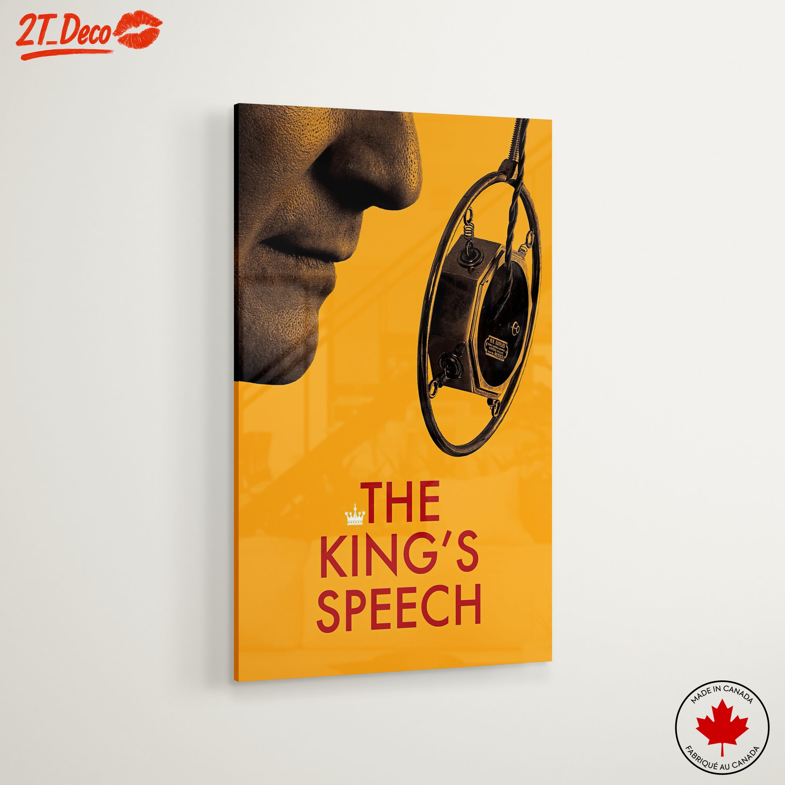 The King's Speech Movie Quote Art - Image 6