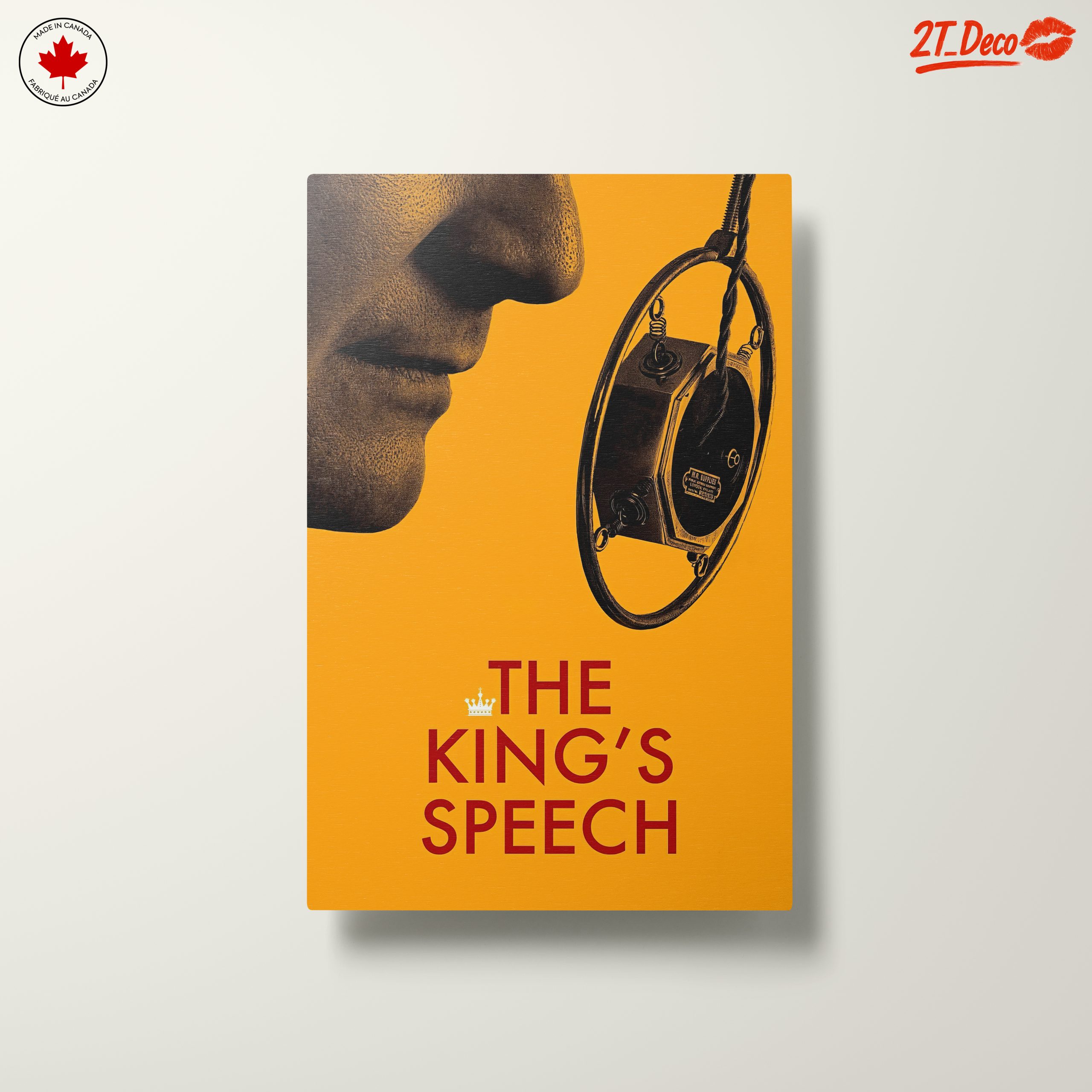 The King's Speech Movie Quote Art - Image 10