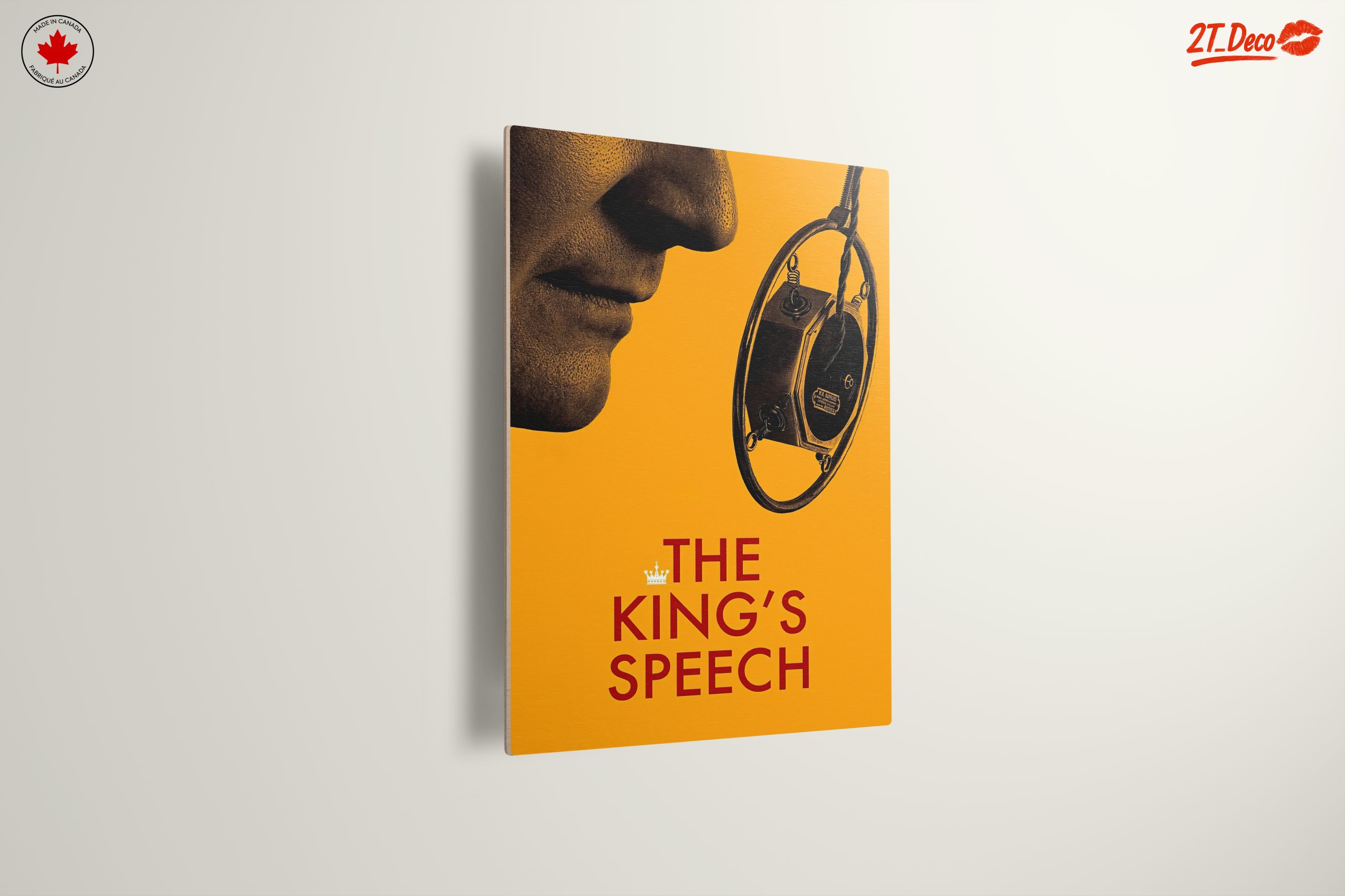 The King's Speech Movie Quote Art - Image 13
