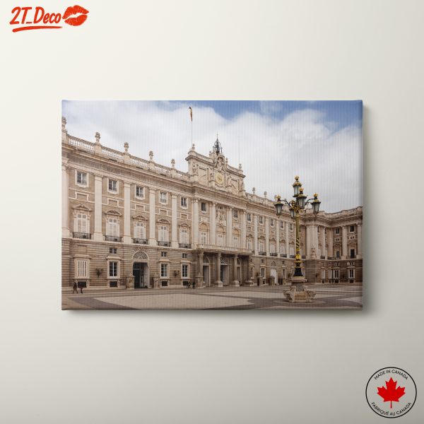 Royal Palace Architecture in Madrid