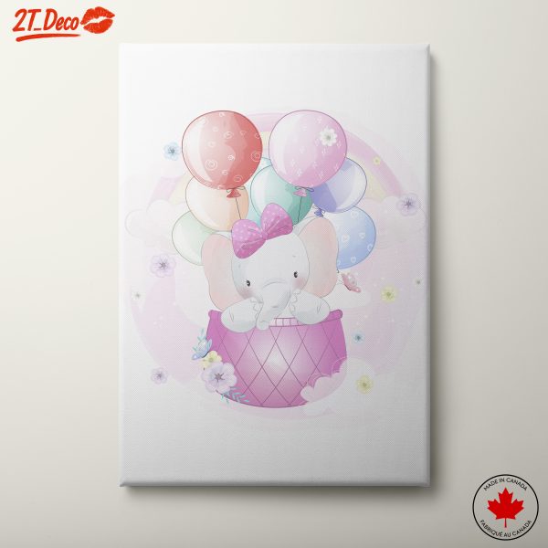 Whimsical Elephant Balloon Art for Kids