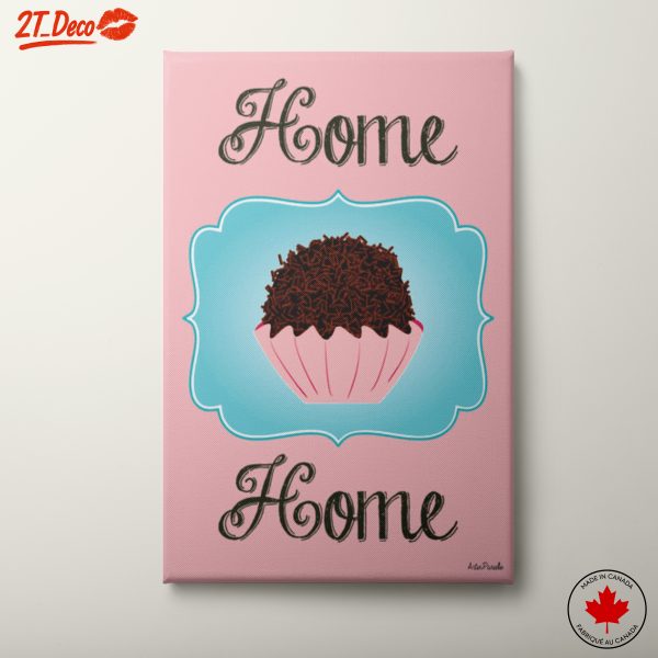 Home Sweet Home Cupcake Art