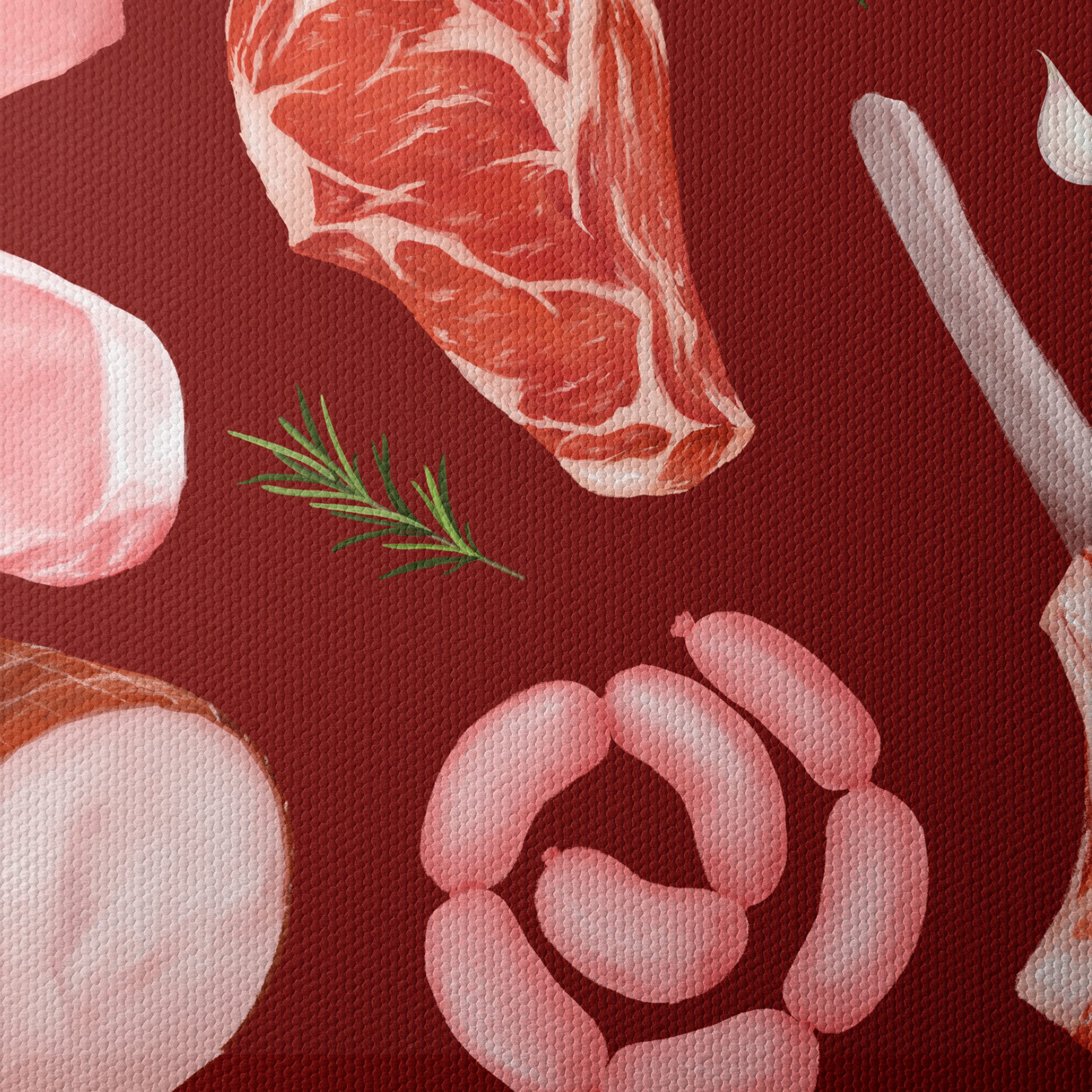 Abstract Meat Composition Art - Image 4