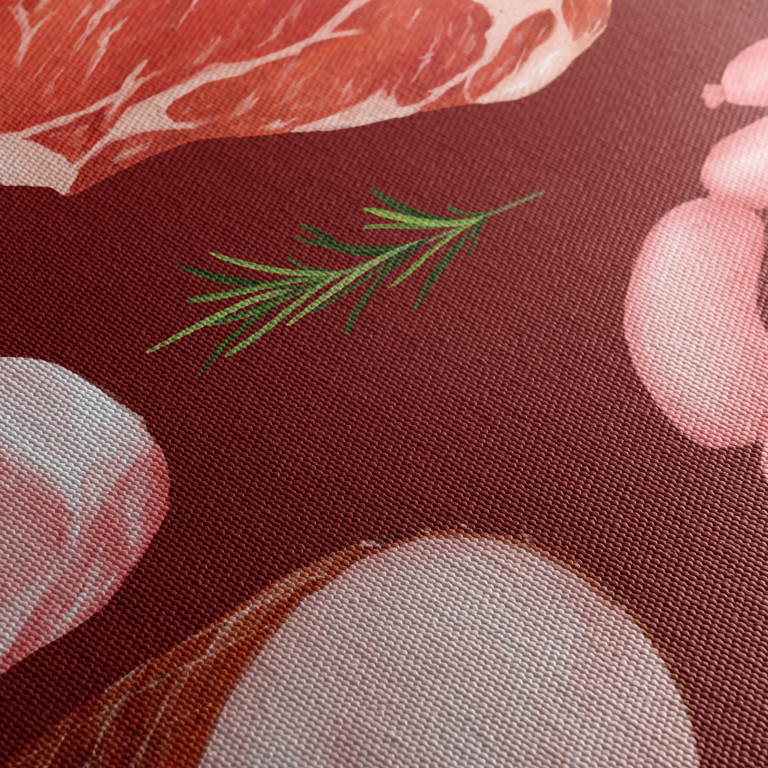 Abstract Meat Composition Art - Image 5
