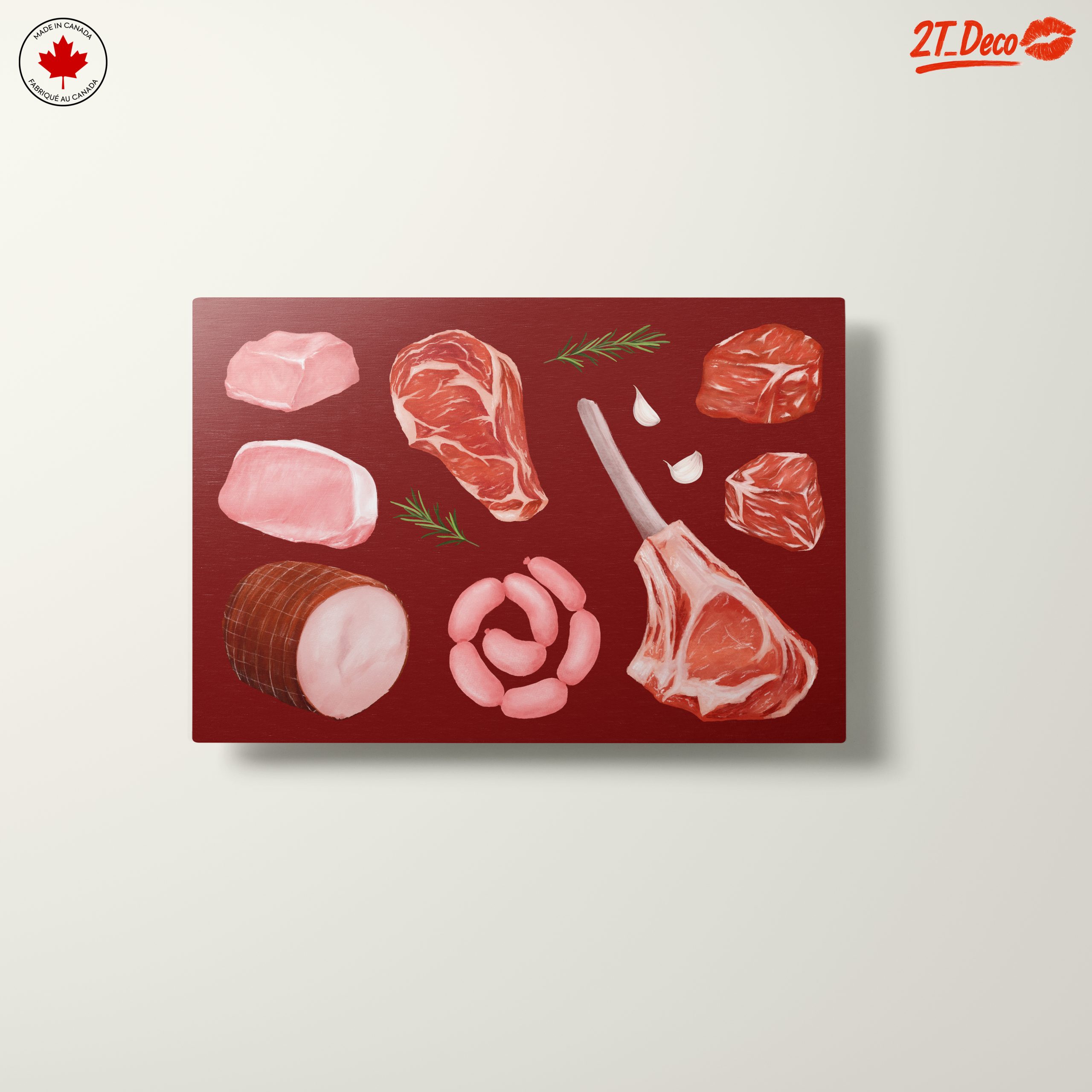 Abstract Meat Composition Art - Image 10