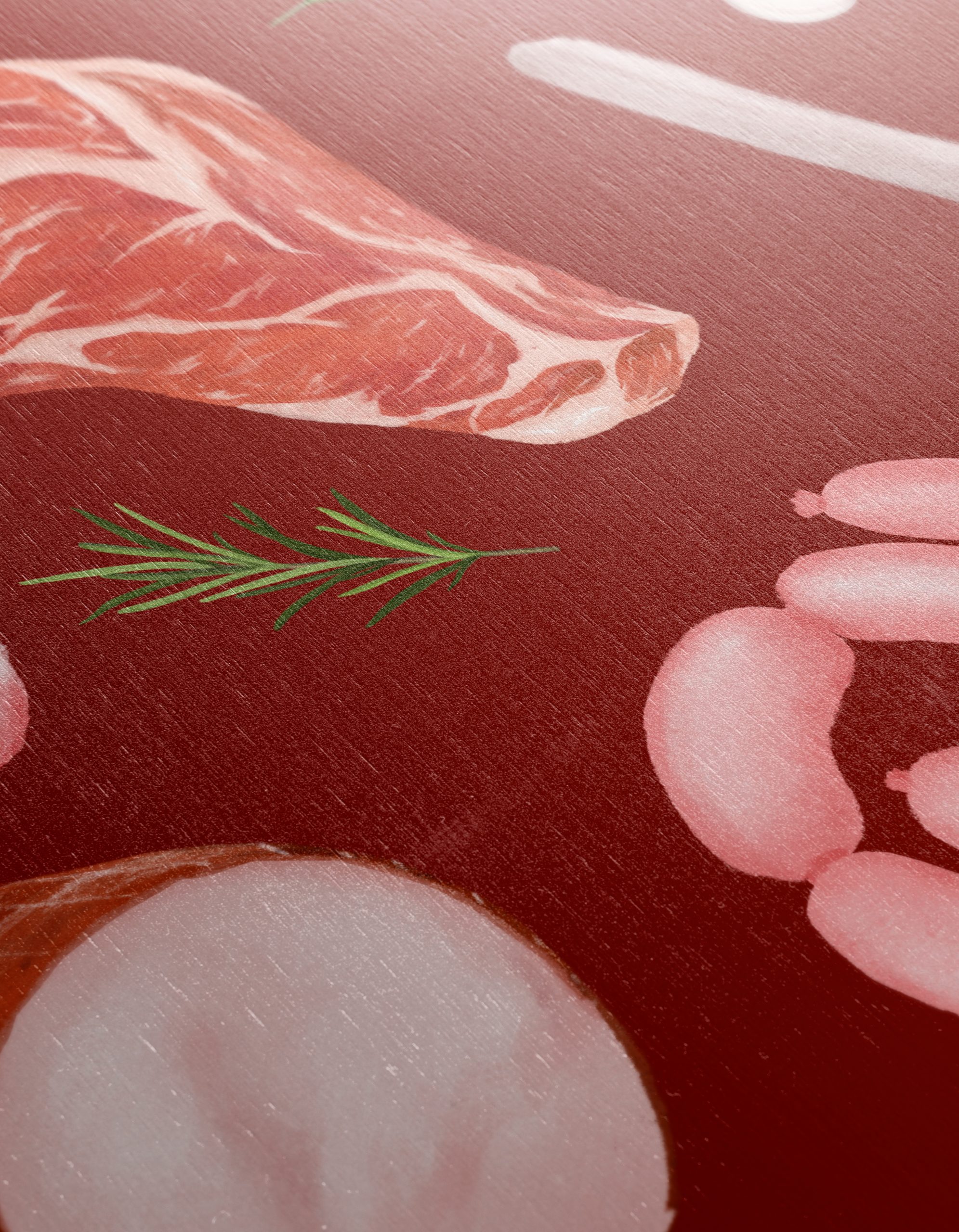 Abstract Meat Composition Art - Image 12
