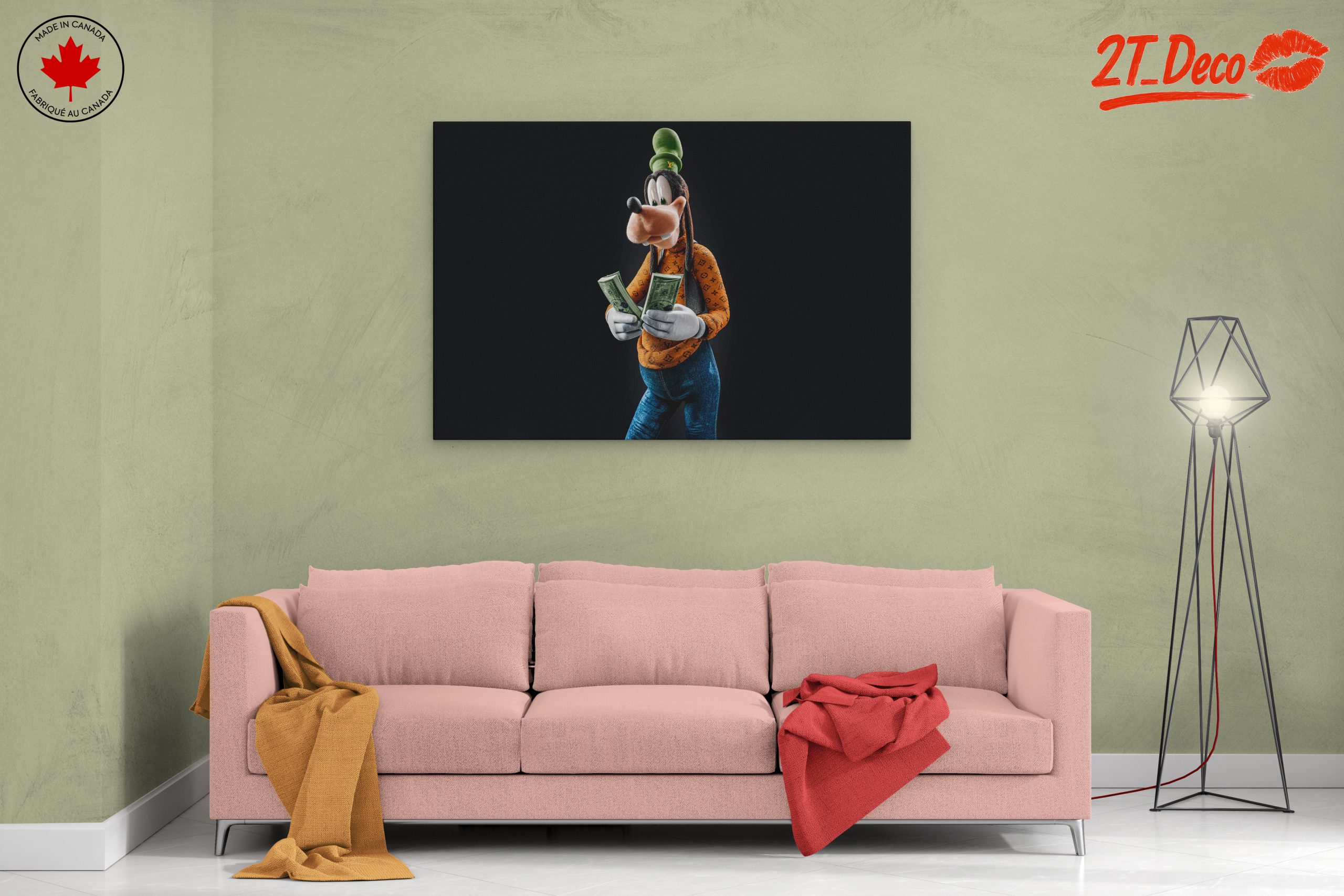 Whimsical Character Depicting Playful Wealth - Image 2