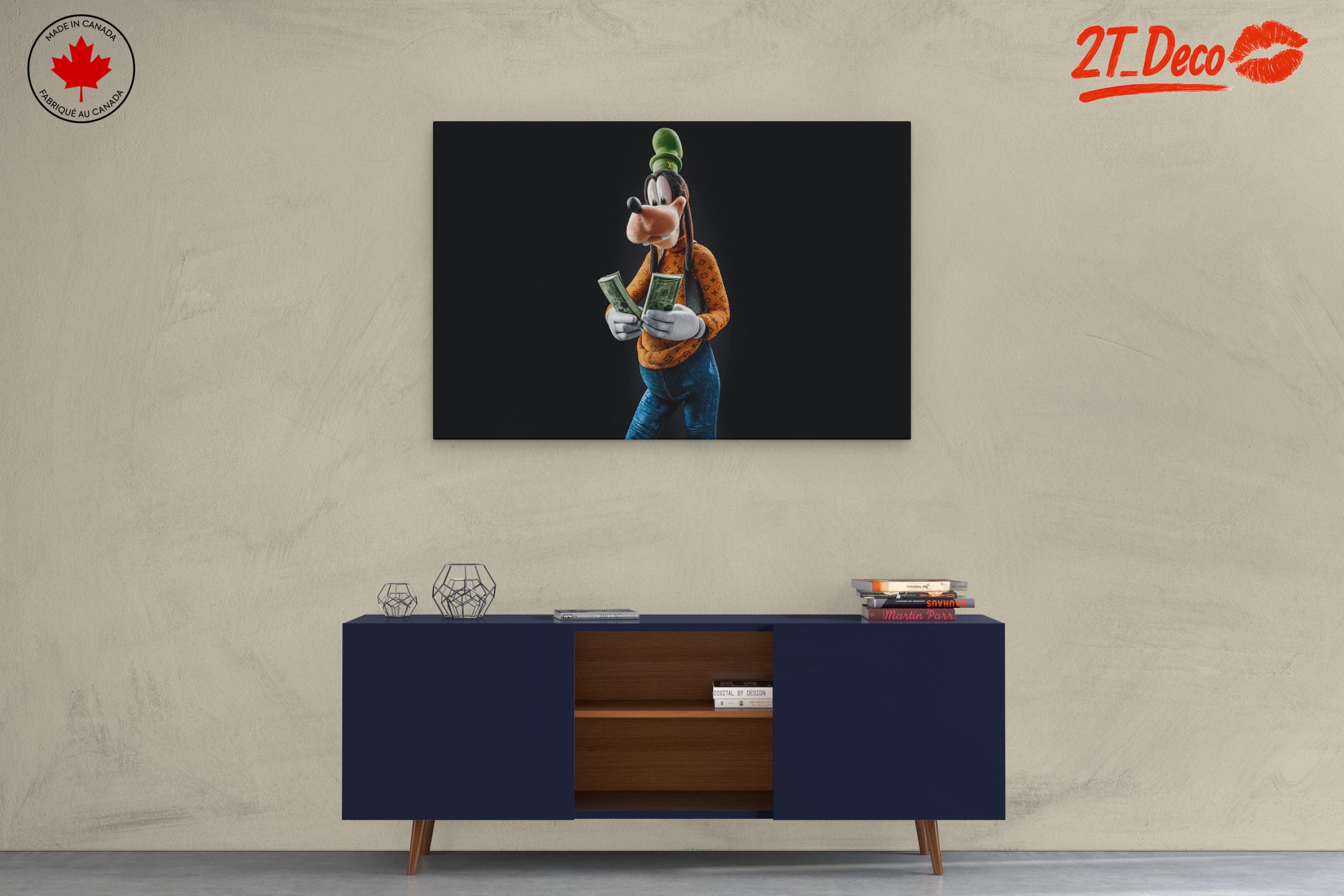 Whimsical Character Depicting Playful Wealth - Image 3