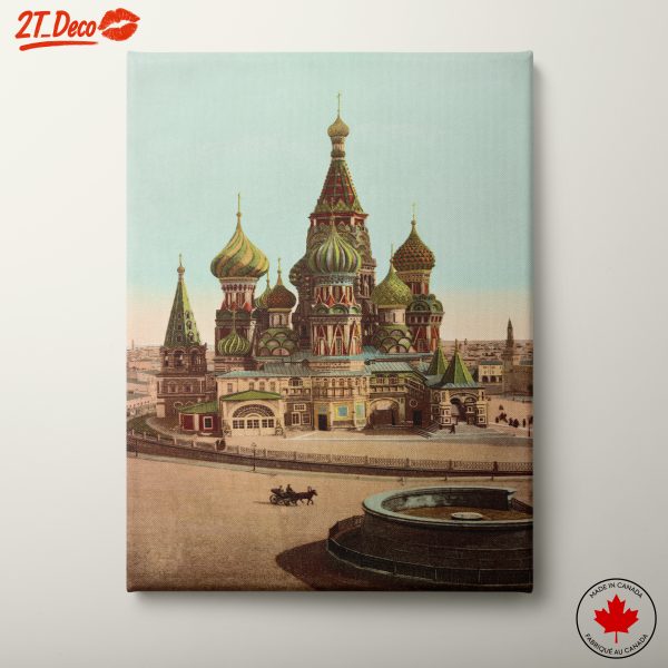 St. Basil's Cathedral Architectural Artwork