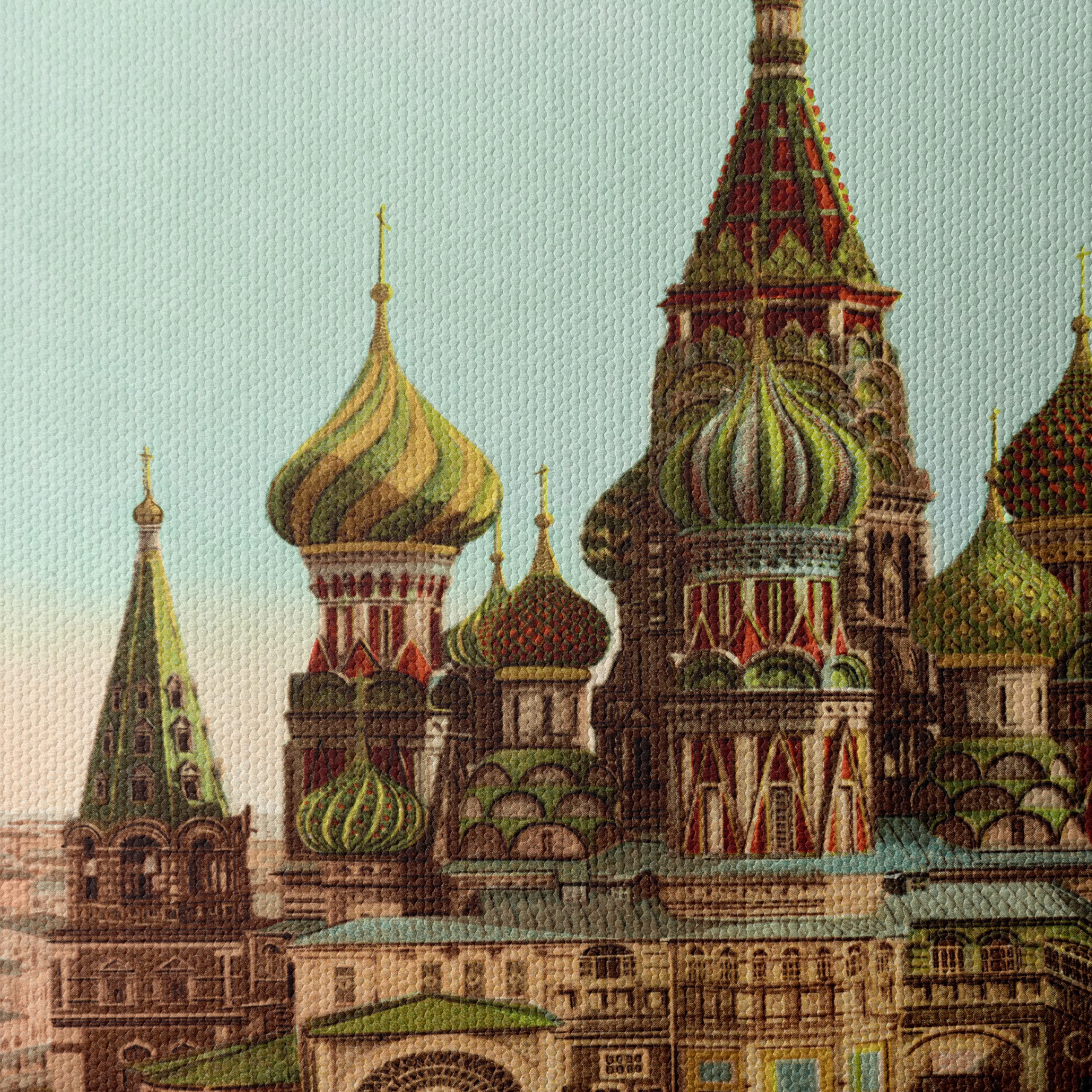 St. Basil's Cathedral Architectural Artwork - Image 4