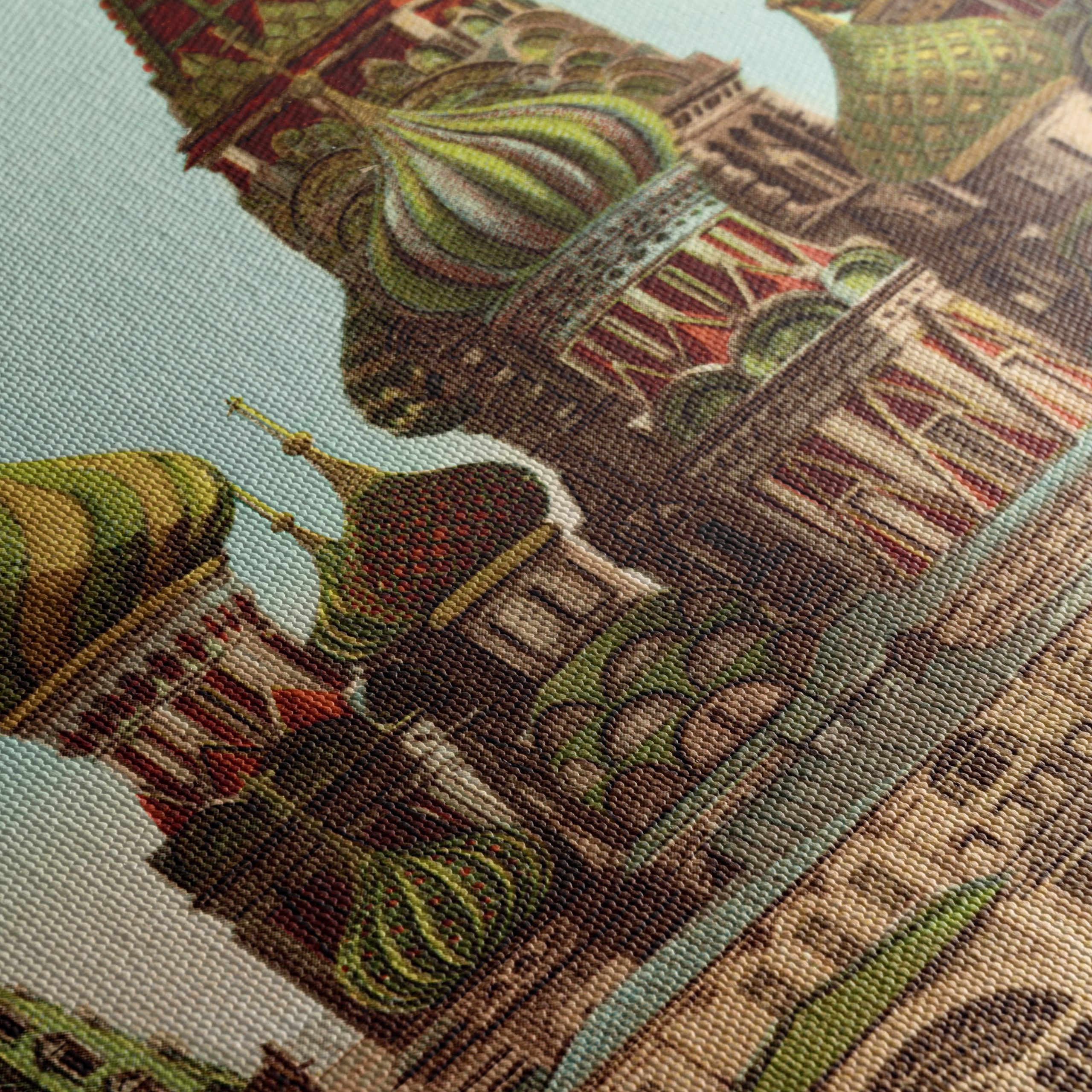 St. Basil's Cathedral Architectural Artwork - Image 5