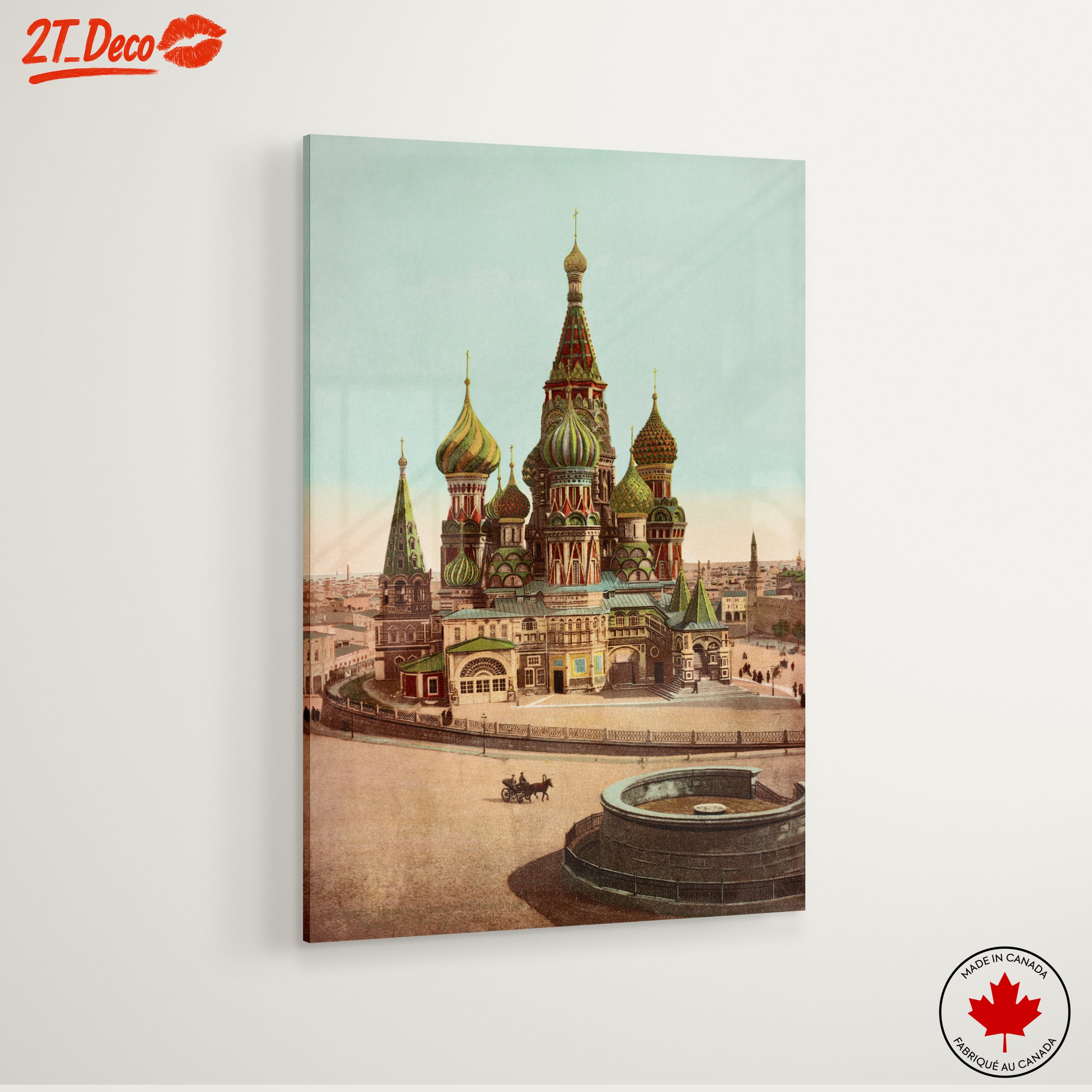 St. Basil's Cathedral Architectural Artwork - Image 6