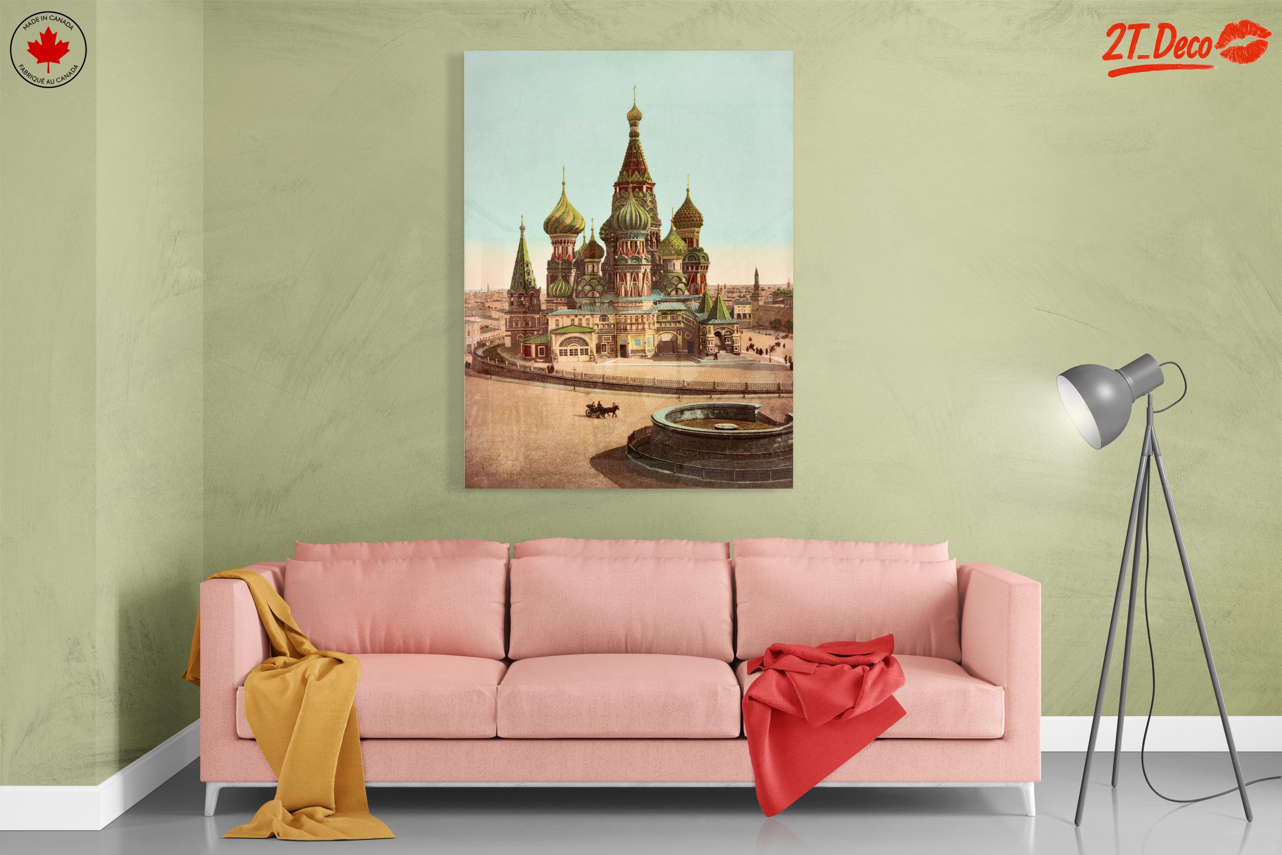 St. Basil's Cathedral Architectural Artwork - Image 7