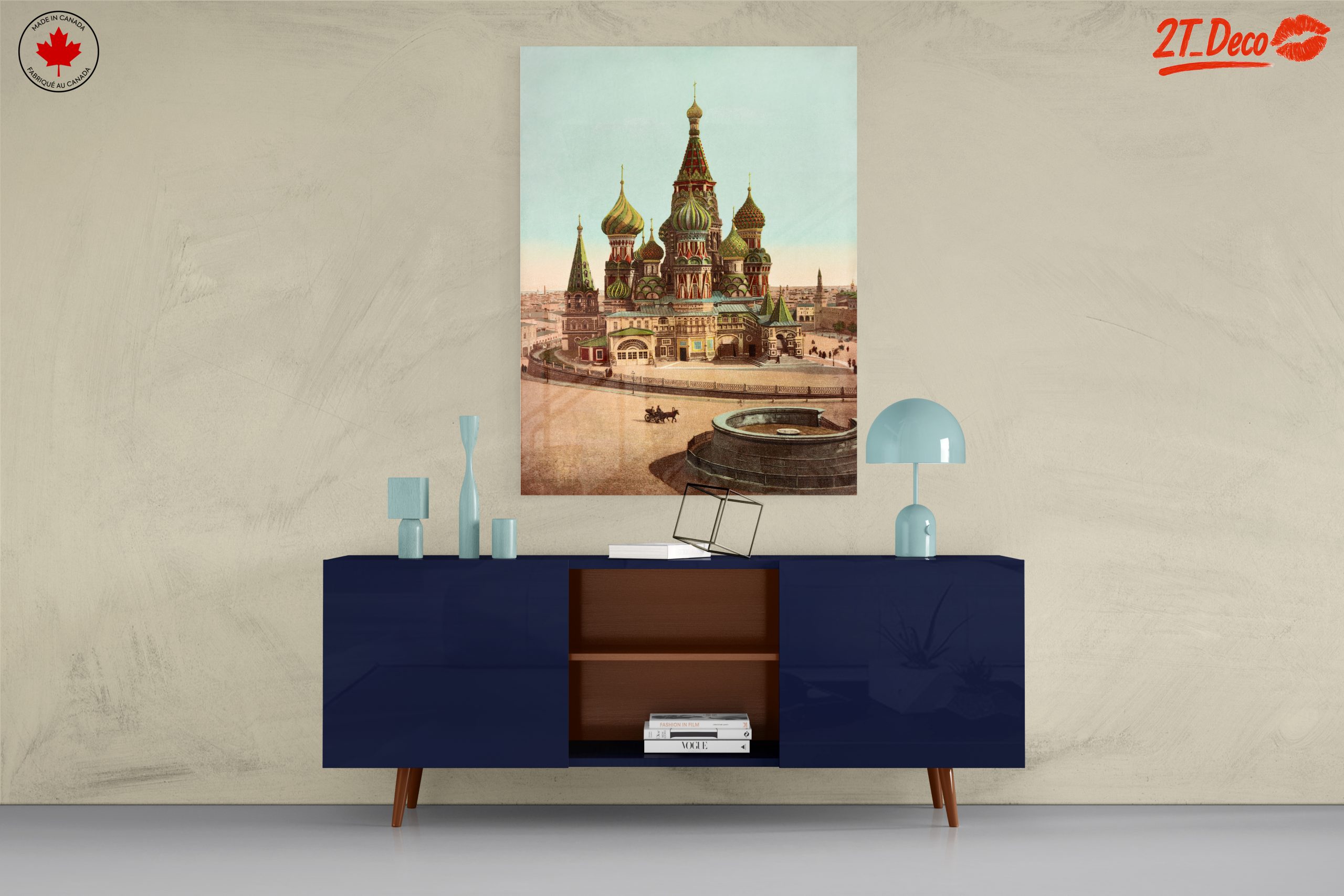 St. Basil's Cathedral Architectural Artwork - Image 8