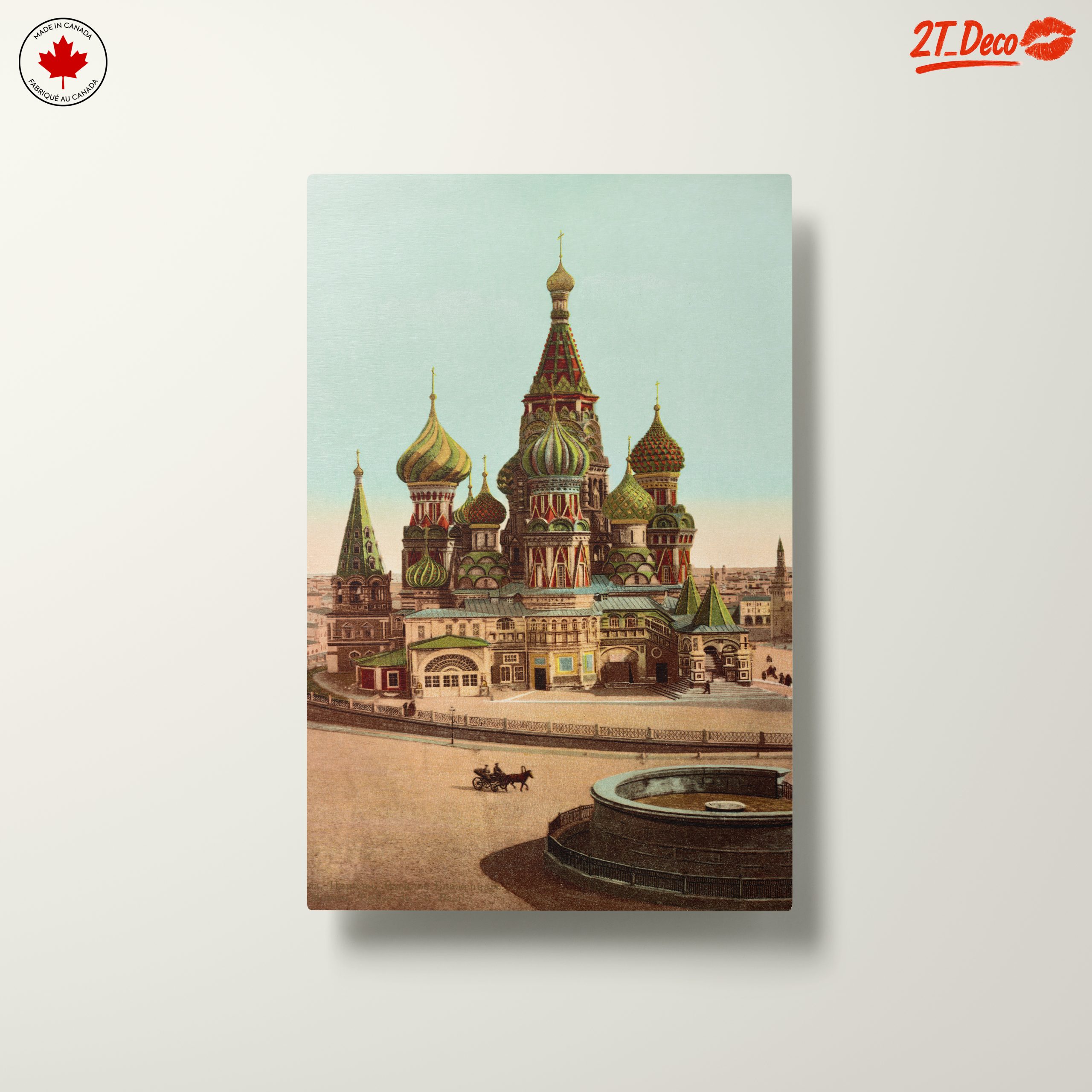 St. Basil's Cathedral Architectural Artwork - Image 10