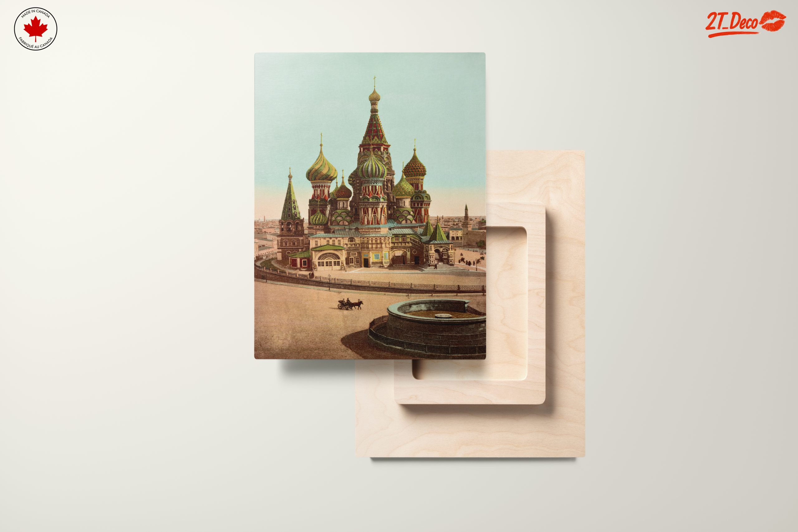 St. Basil's Cathedral Architectural Artwork - Image 11