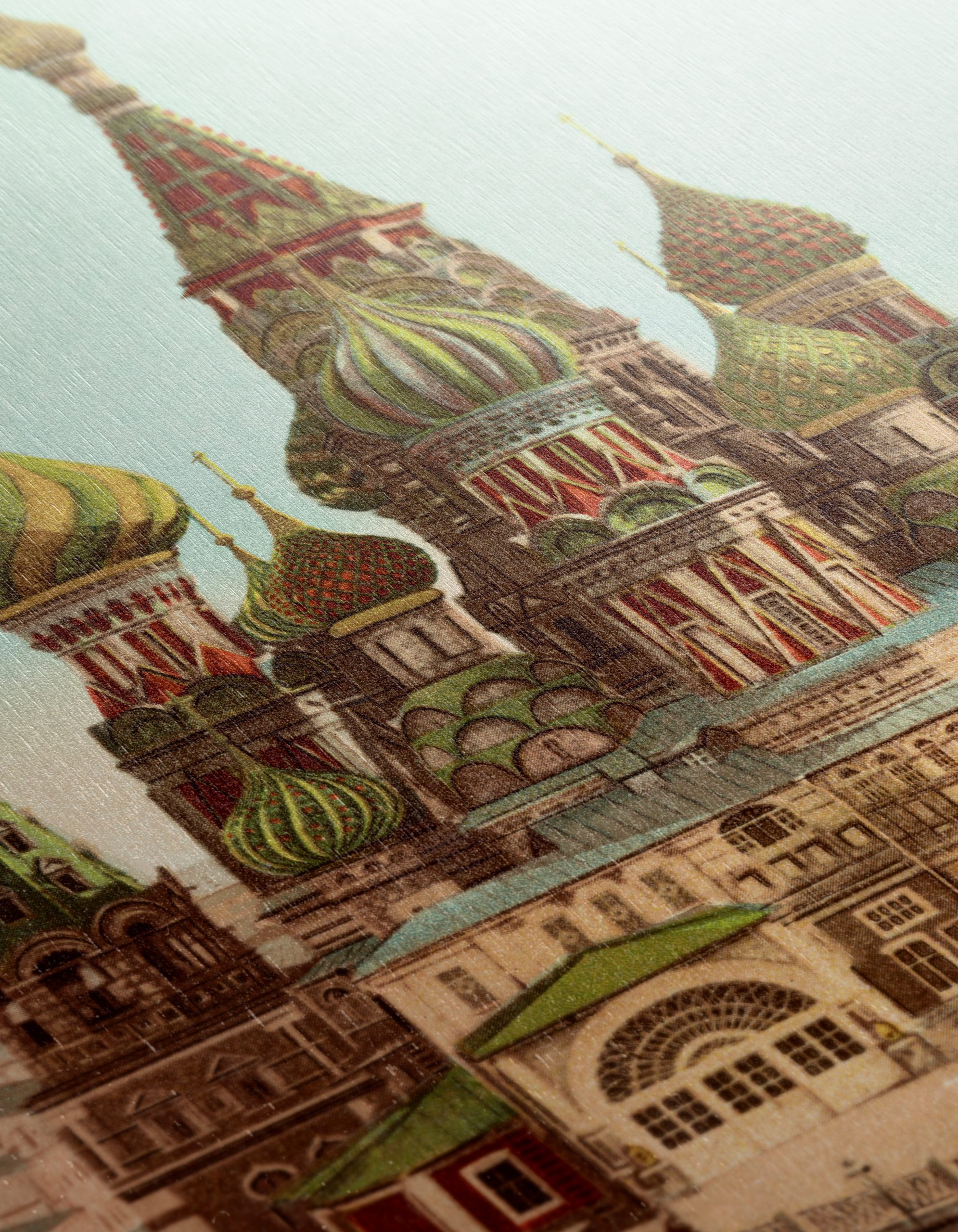 St. Basil's Cathedral Architectural Artwork - Image 12