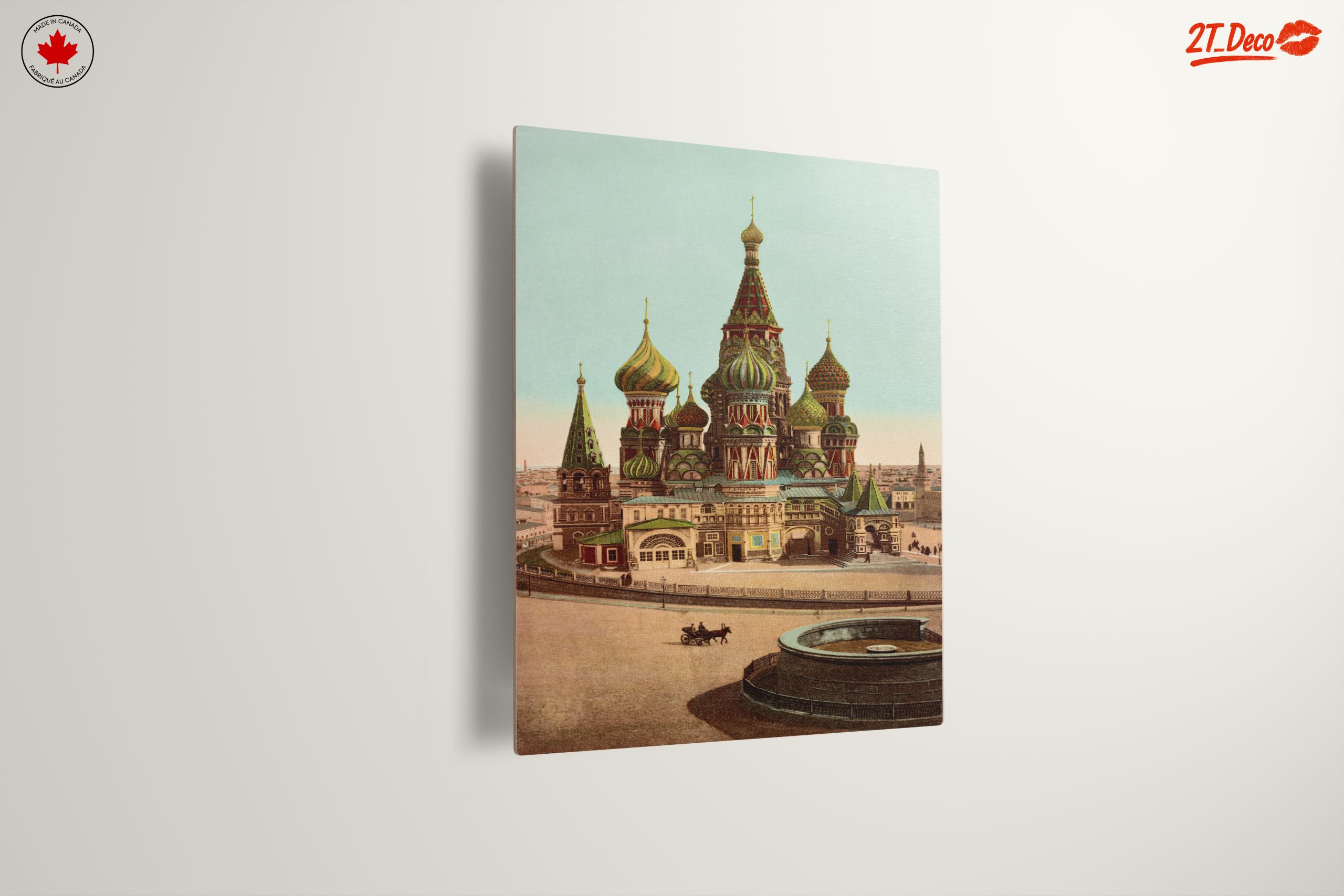 St. Basil's Cathedral Architectural Artwork - Image 13