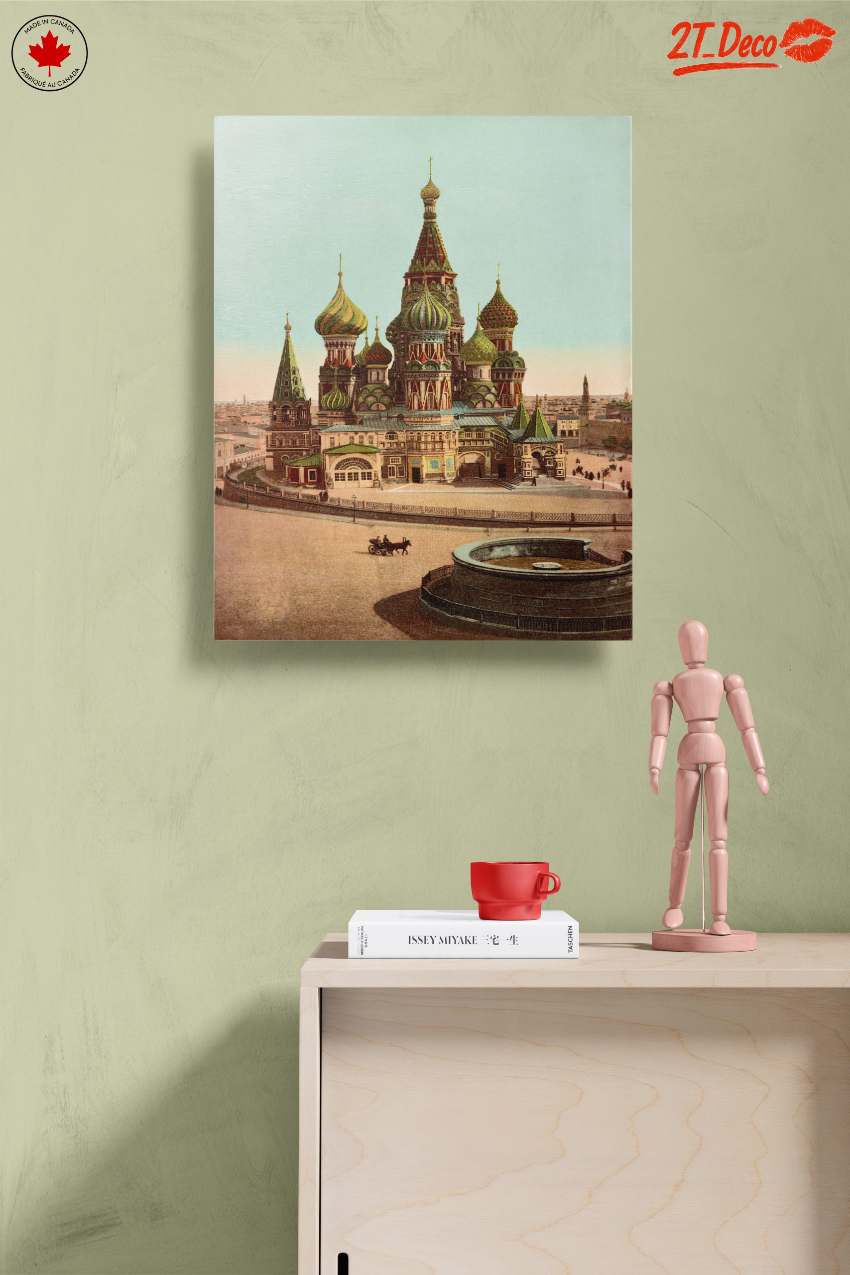 St. Basil's Cathedral Architectural Artwork - Image 14