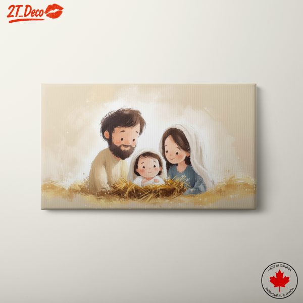 Heartwarming Family Religious Scene