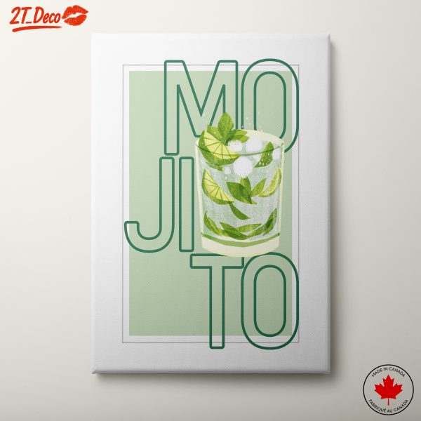 Refreshing Mojito Cocktail Art