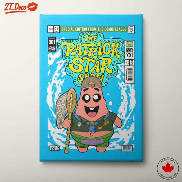 The Patrick Star Show Inspired Wall Art