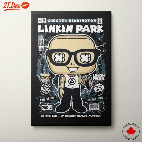Artistic Representation of Chester Bennington
