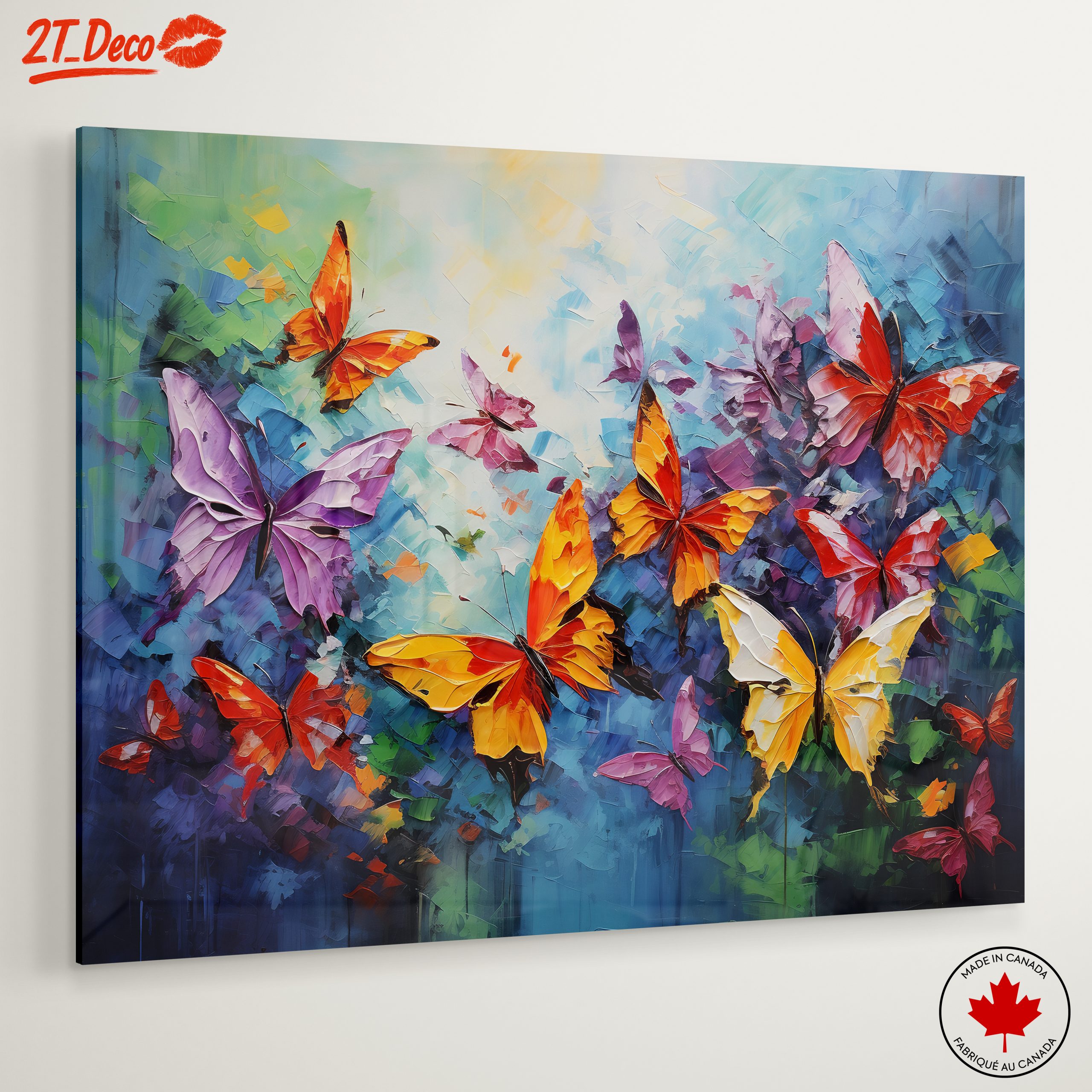 Vibrant Butterfly Art for Home Decor - Image 6