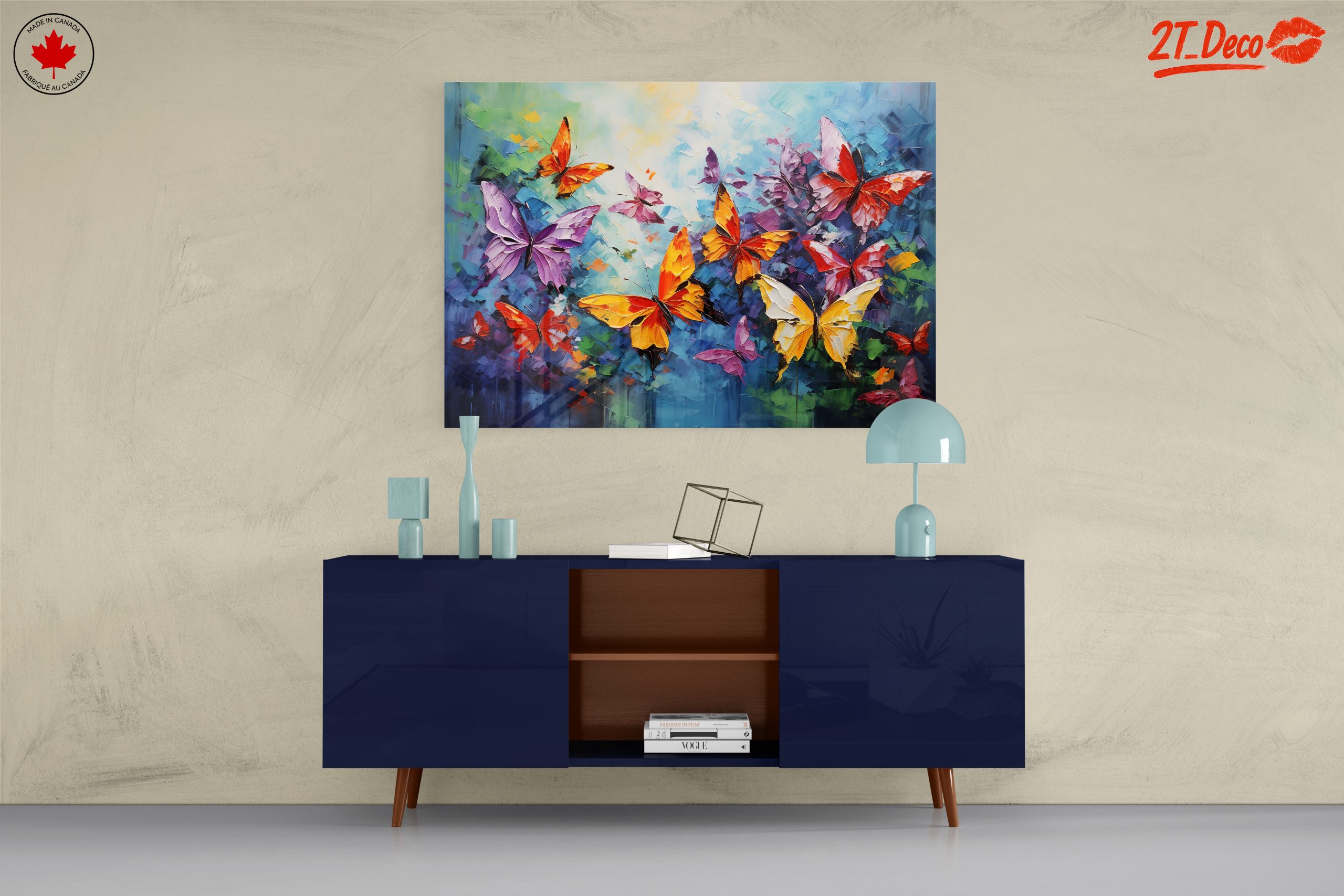 Vibrant Butterfly Art for Home Decor - Image 8