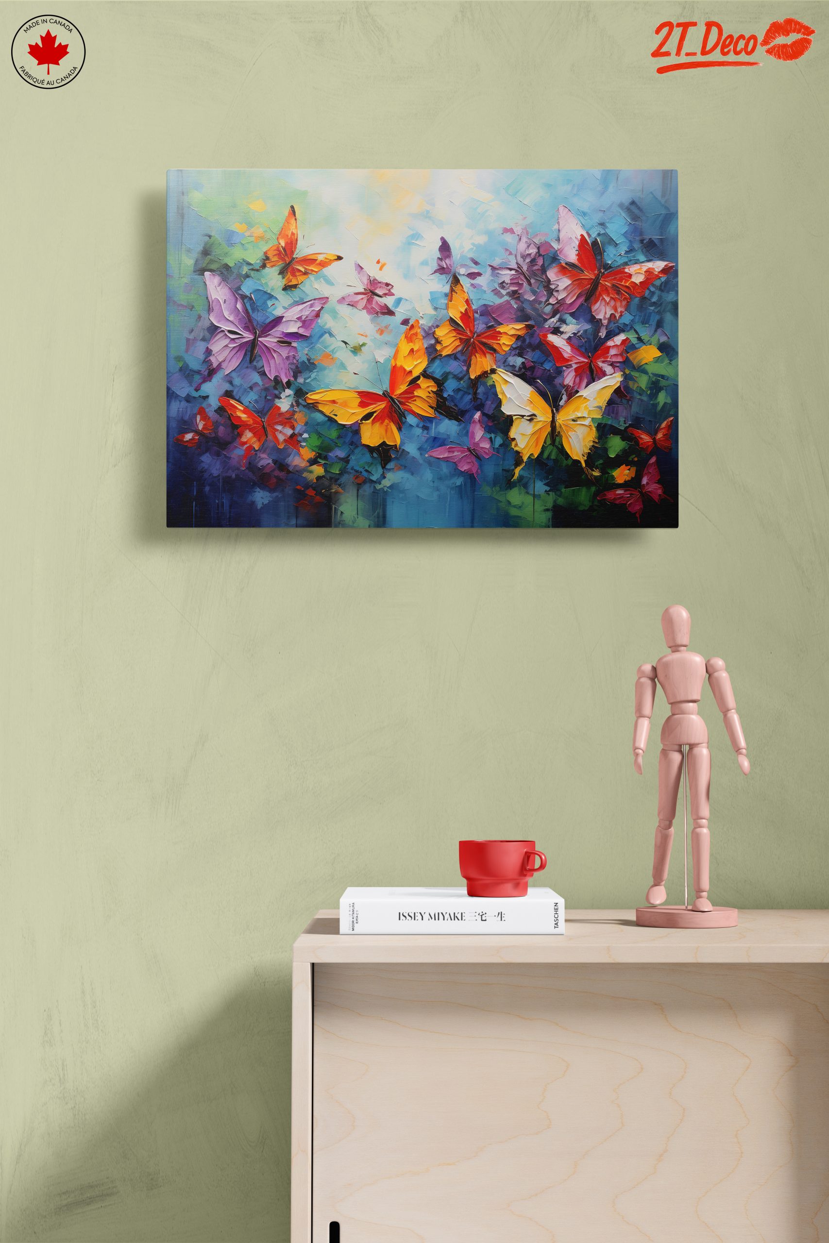 Vibrant Butterfly Art for Home Decor - Image 14